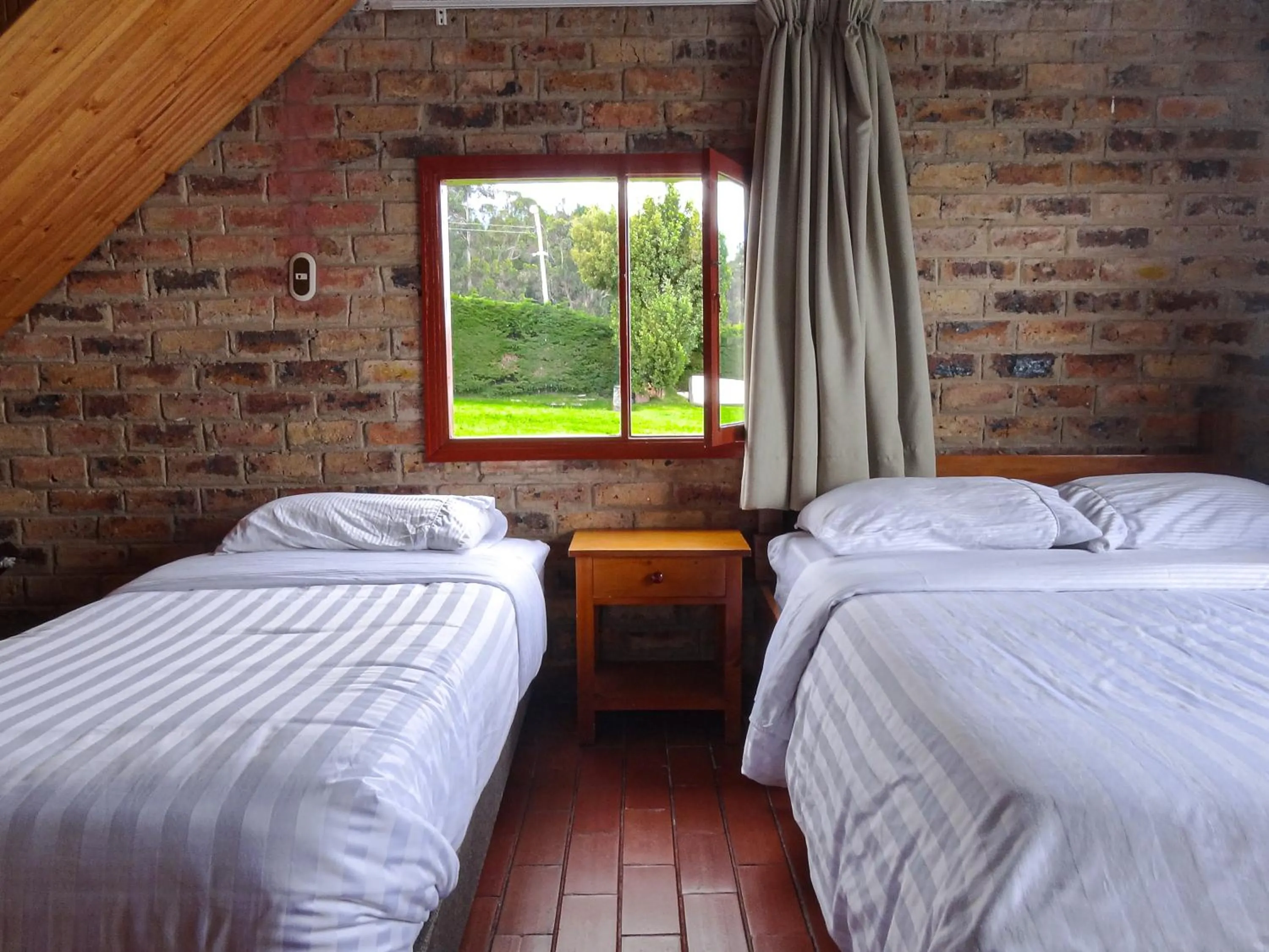 Bed in Hotel Refugio Santa Ines