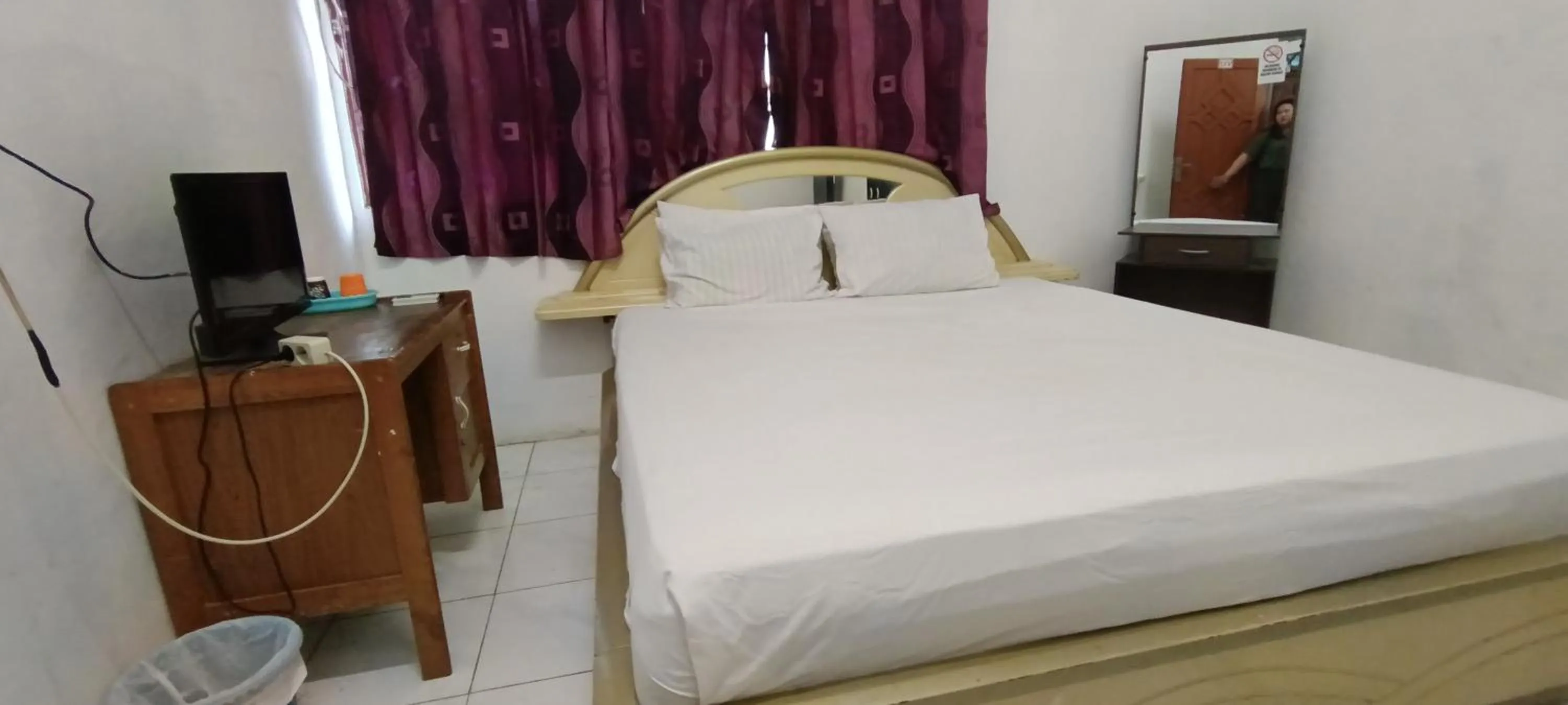 Bedroom, Bed in Hotel O Pondok Kula Rumbih Syariah