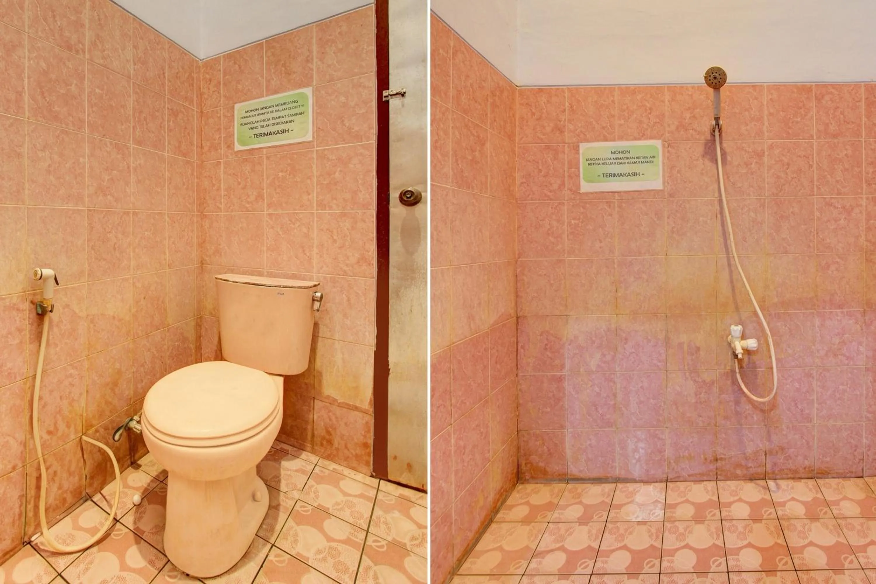 Bathroom in Hotel O Wisma Subur Syariah