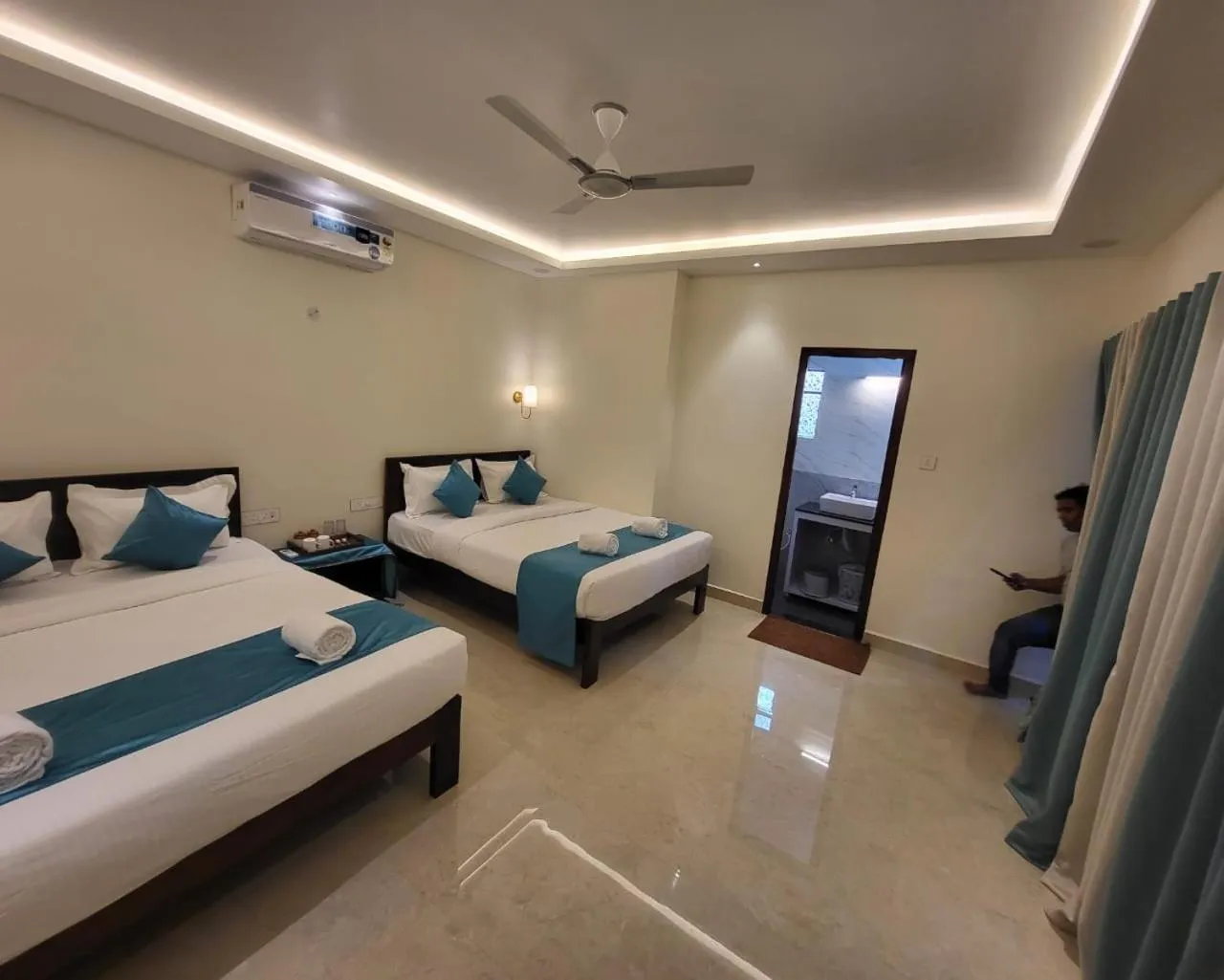 Bed in Sand Tent Beach House PALOLEM