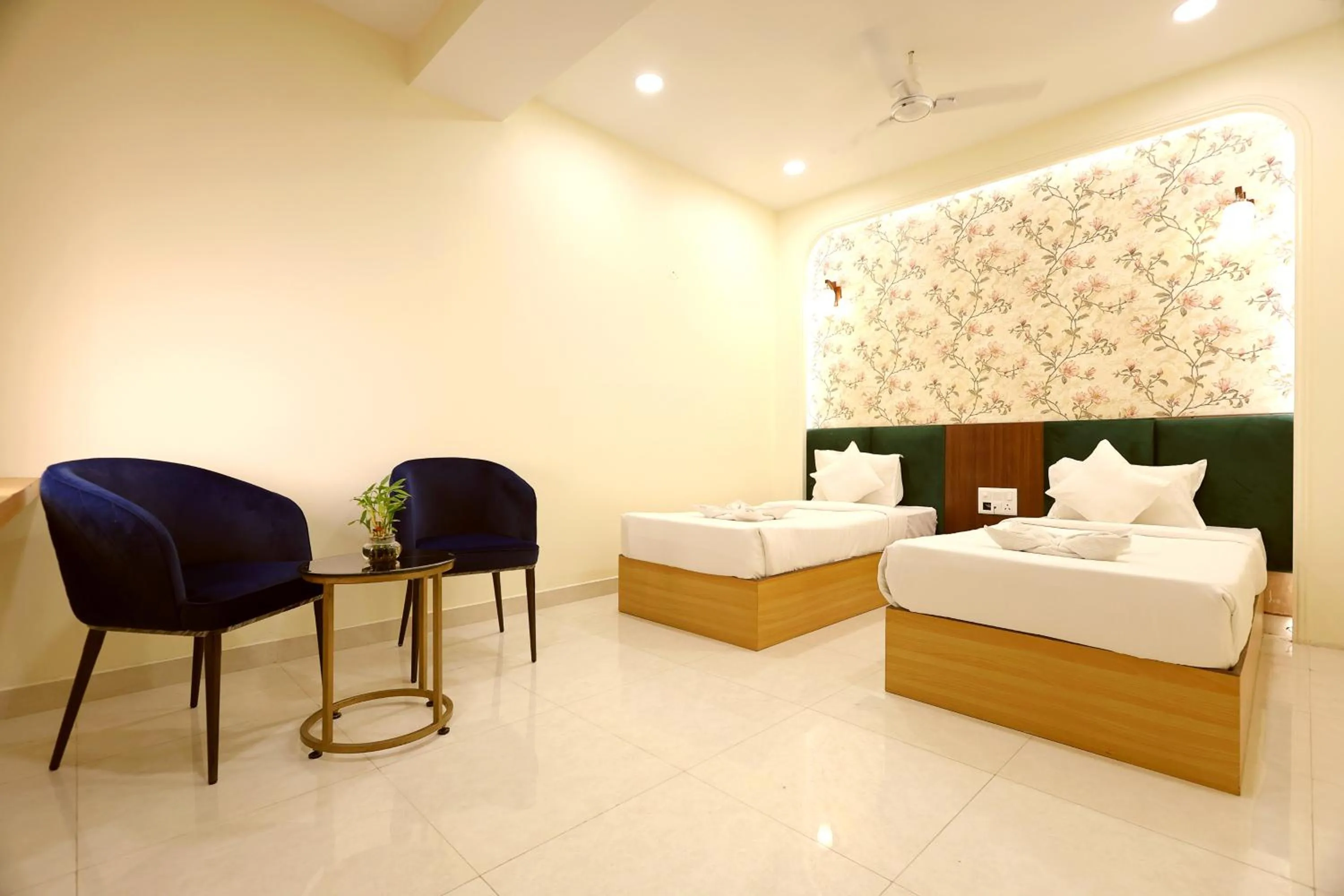 Bed in The Blue Vista