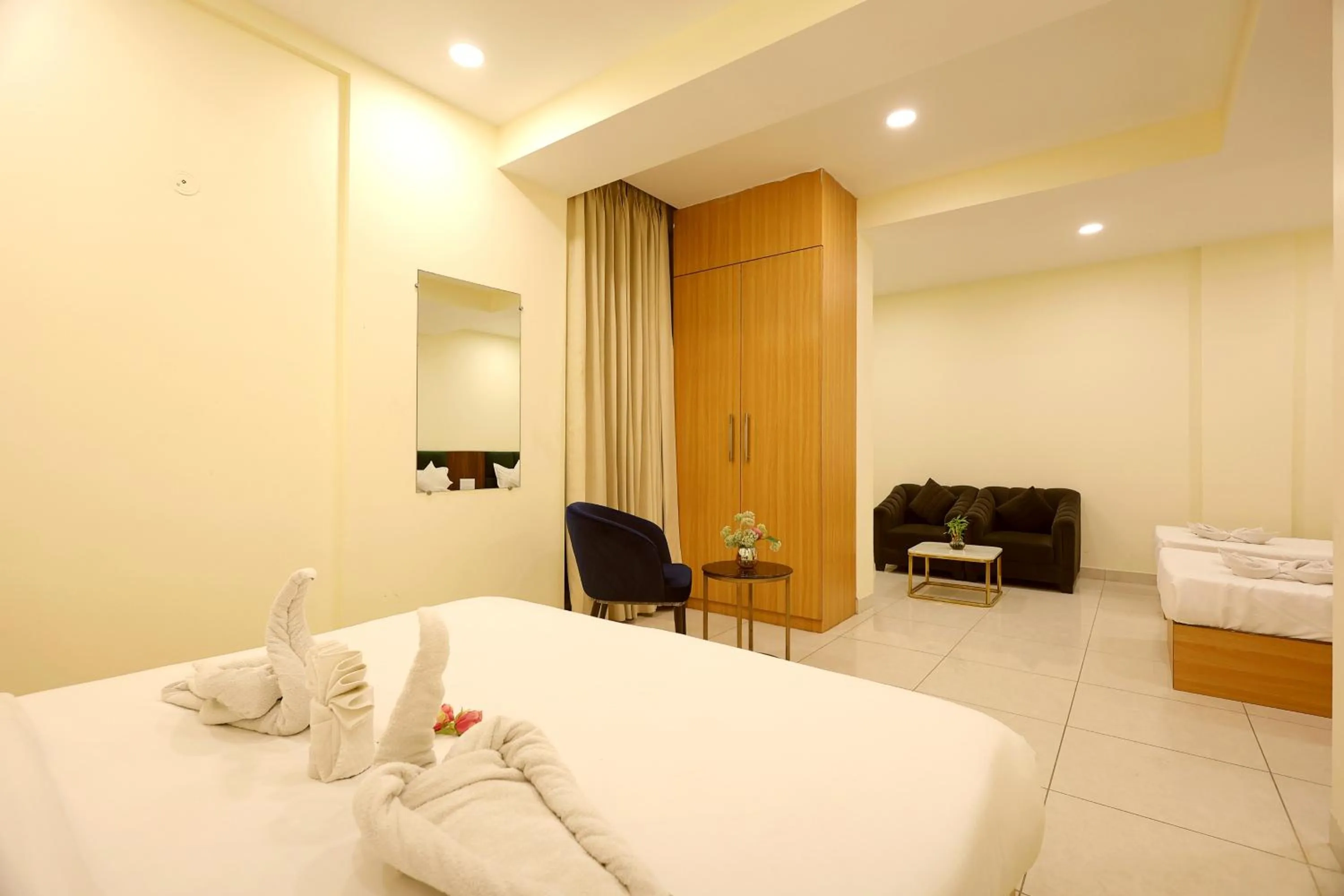 Bed in The Blue Vista