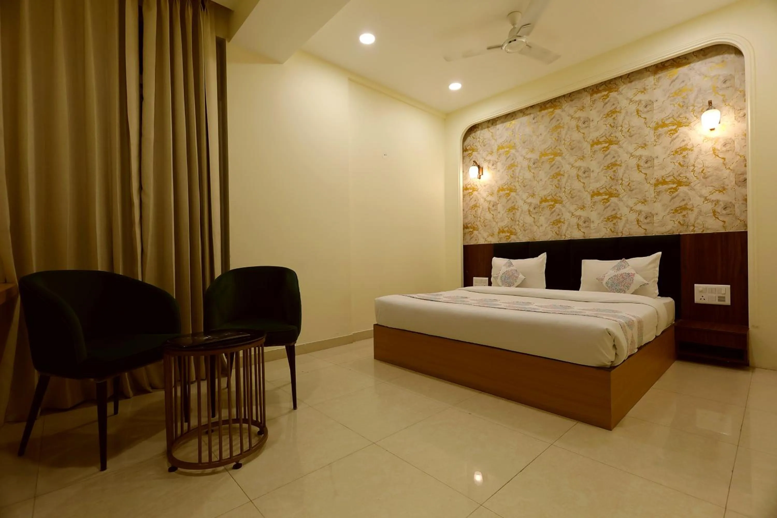 Bedroom, Bed in The Blue Vista