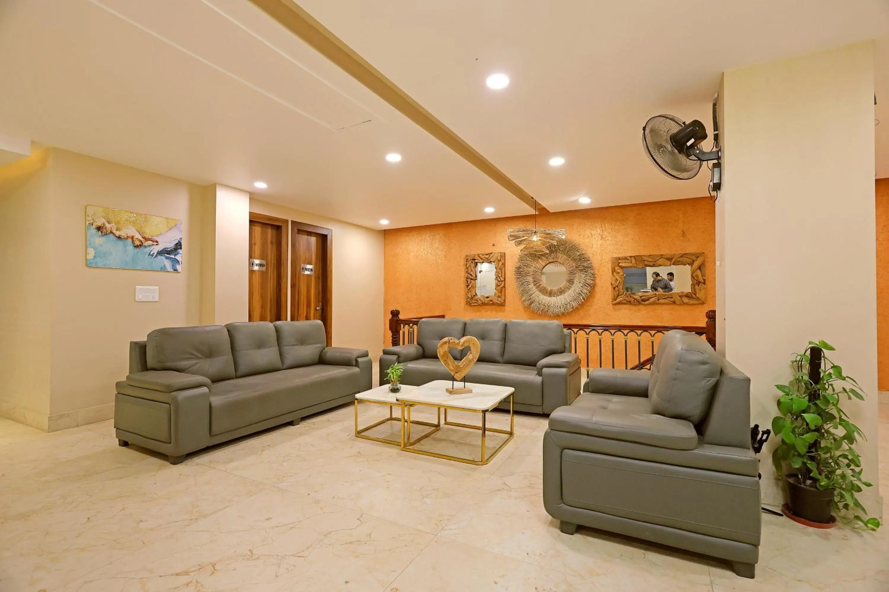 Lobby or reception in The Blue Vista