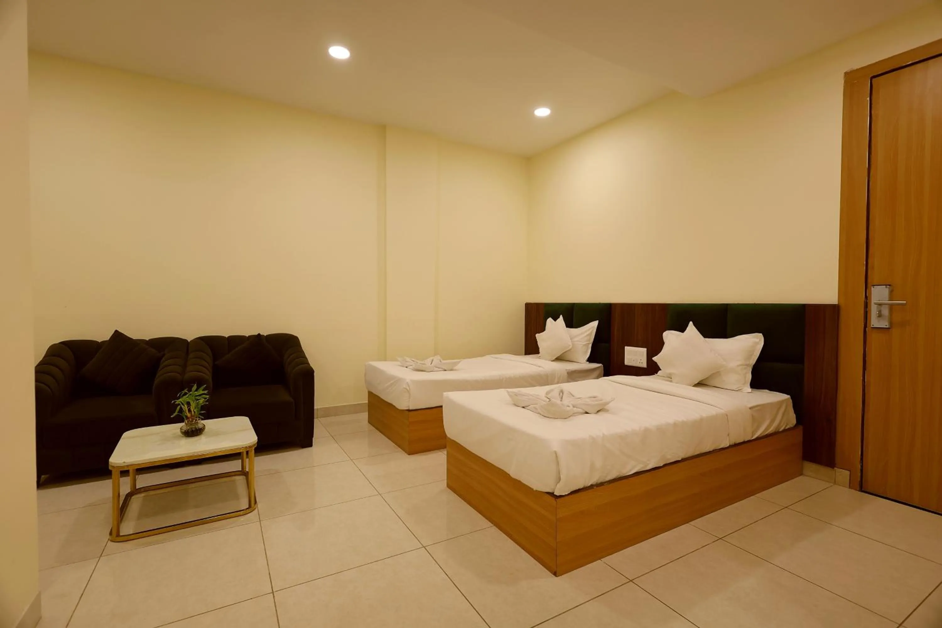 Bed in The Blue Vista