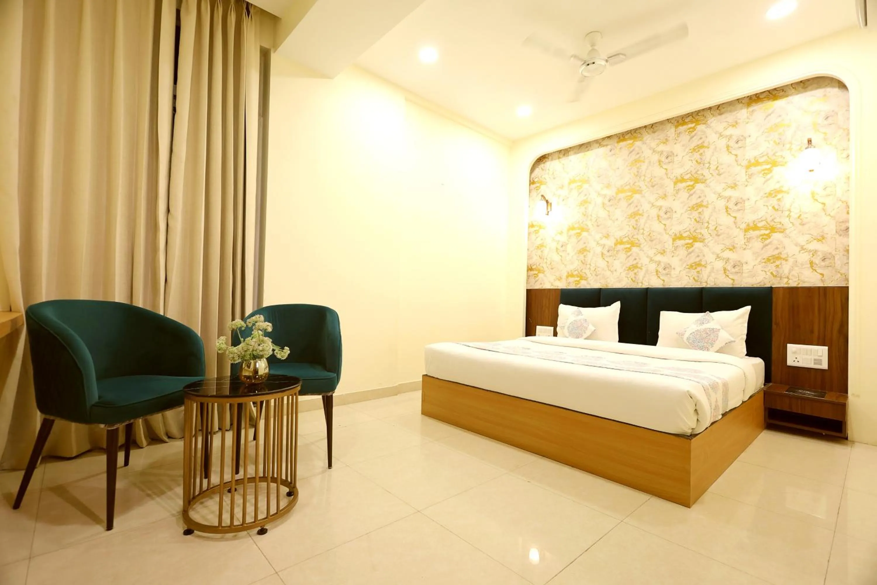 Bed in The Blue Vista