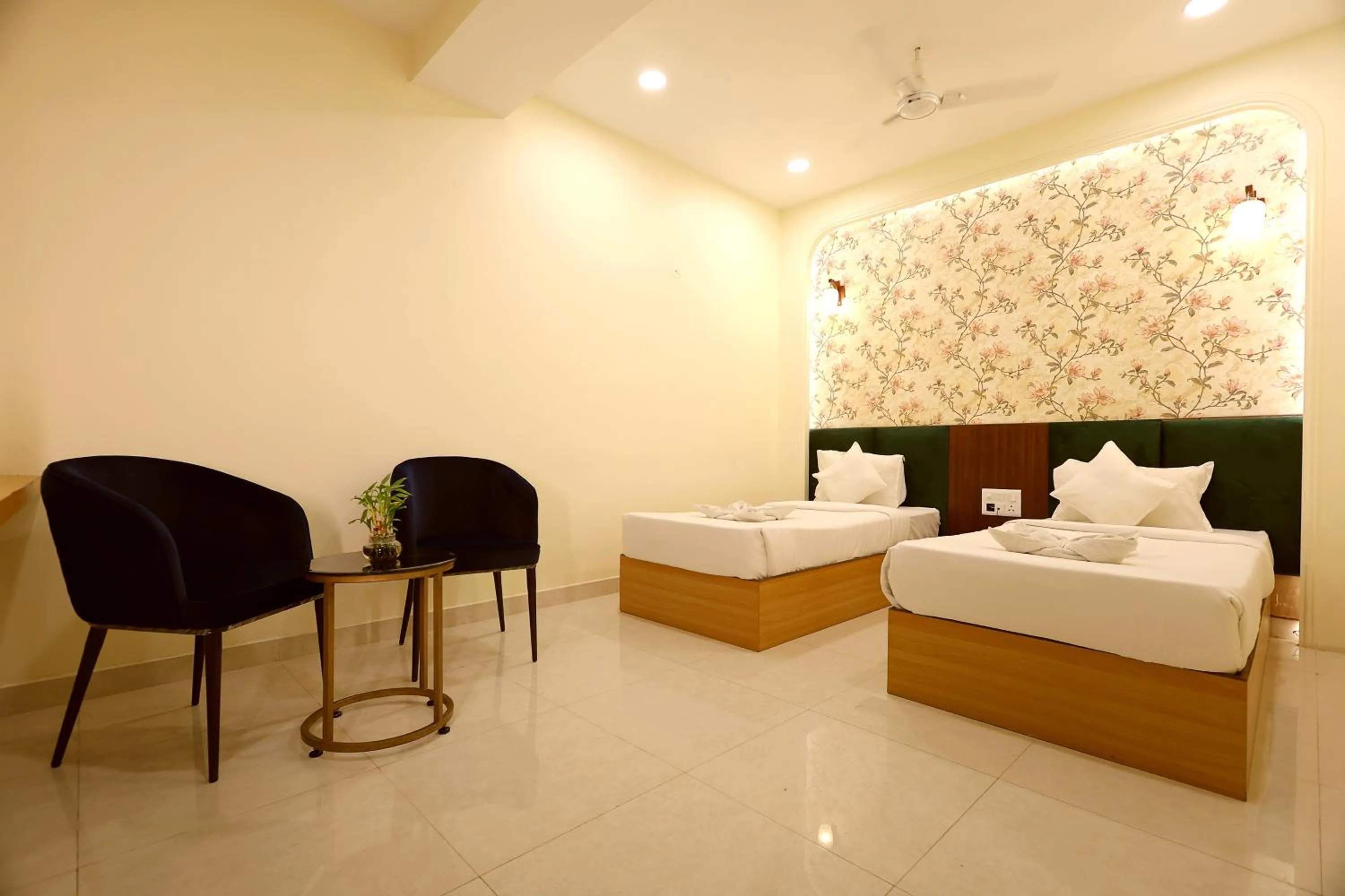 Bed in The Blue Vista