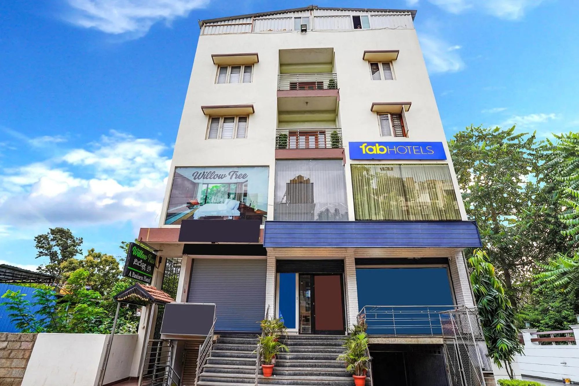 Property building in FabHotel Willow Tree