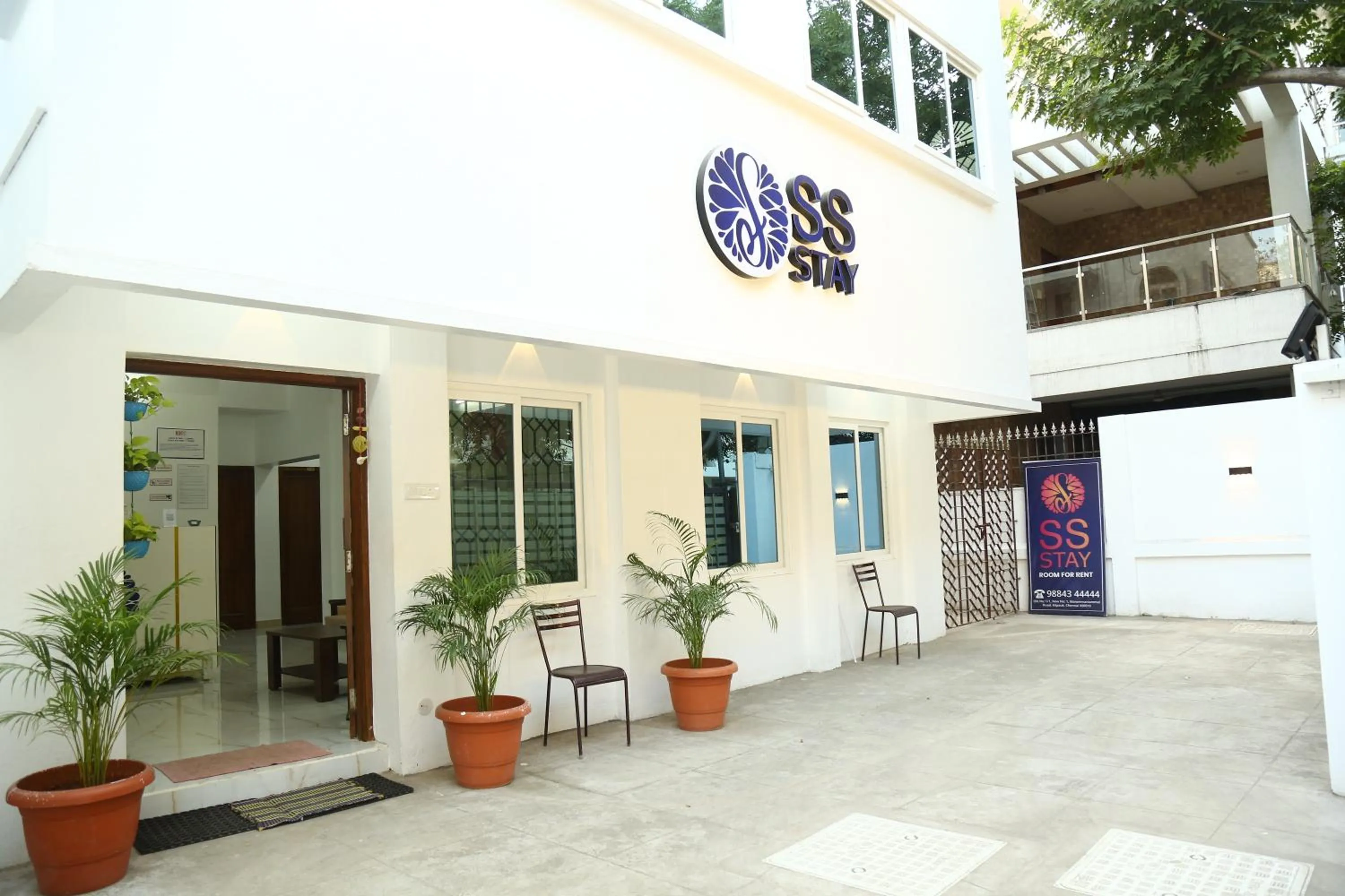 Parking in SS Stay Kilpauk Chennai