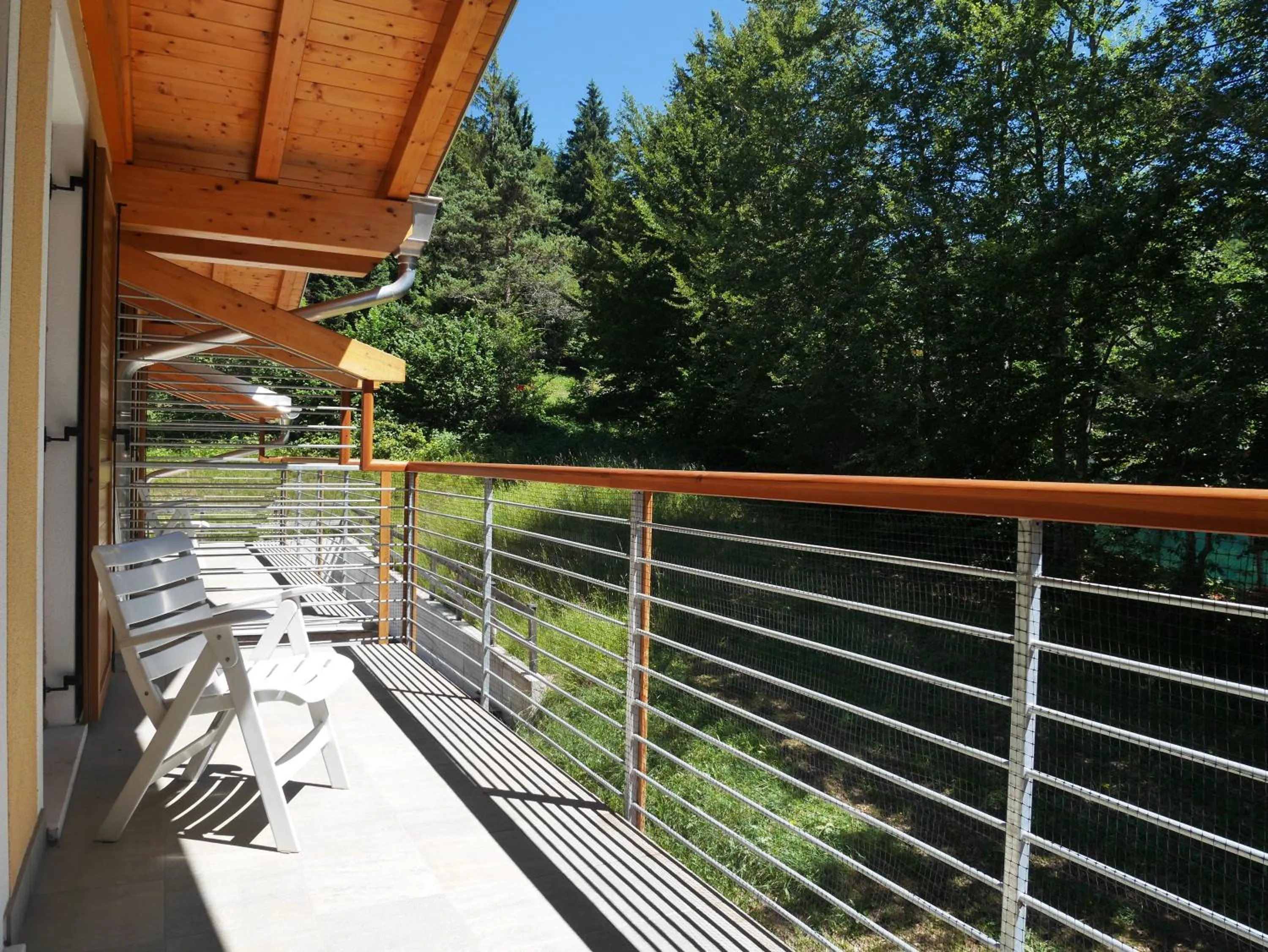 Balcony/Terrace in Hotel Elbele Garnì