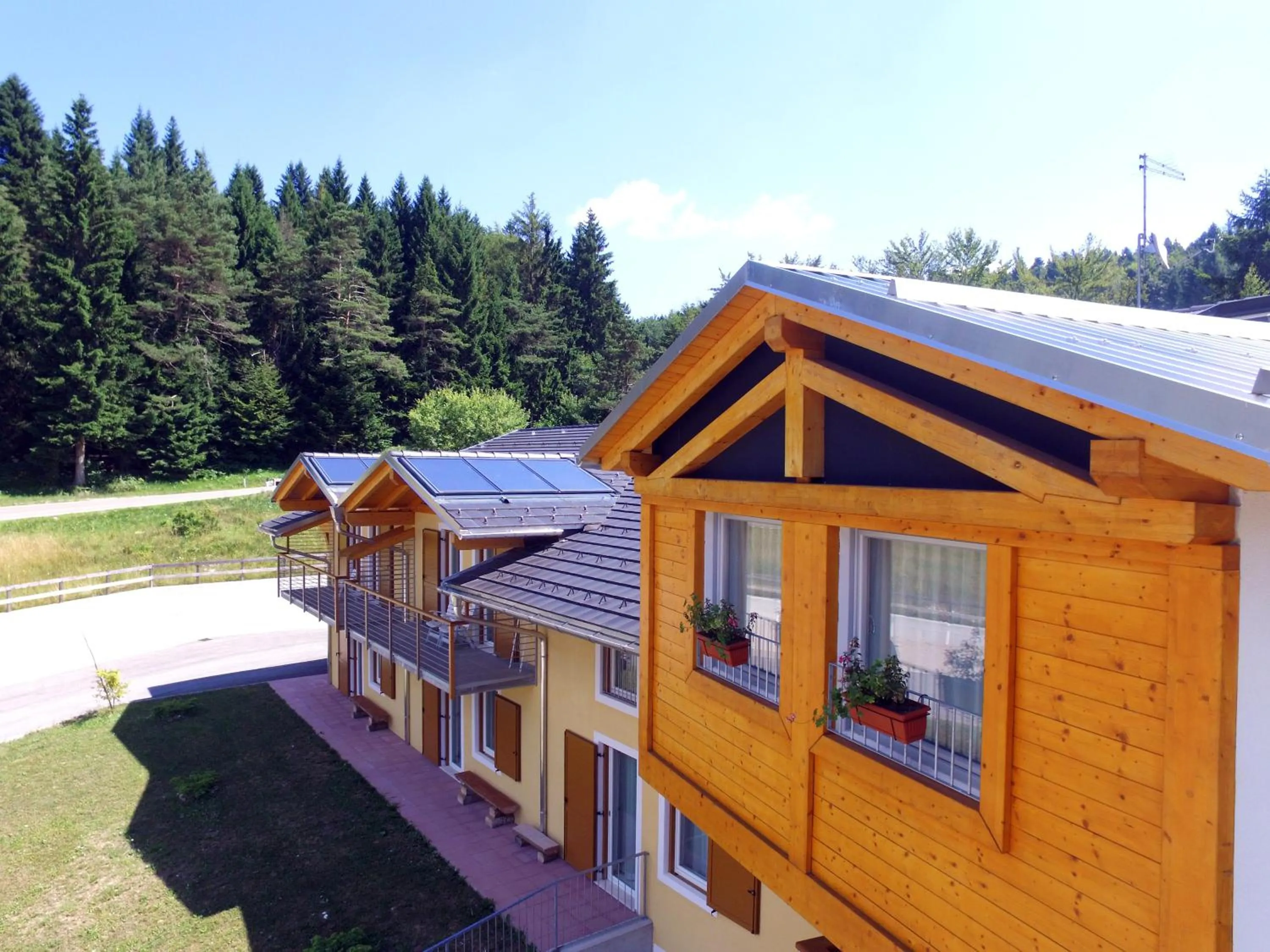 Property building in Hotel Elbele Garnì