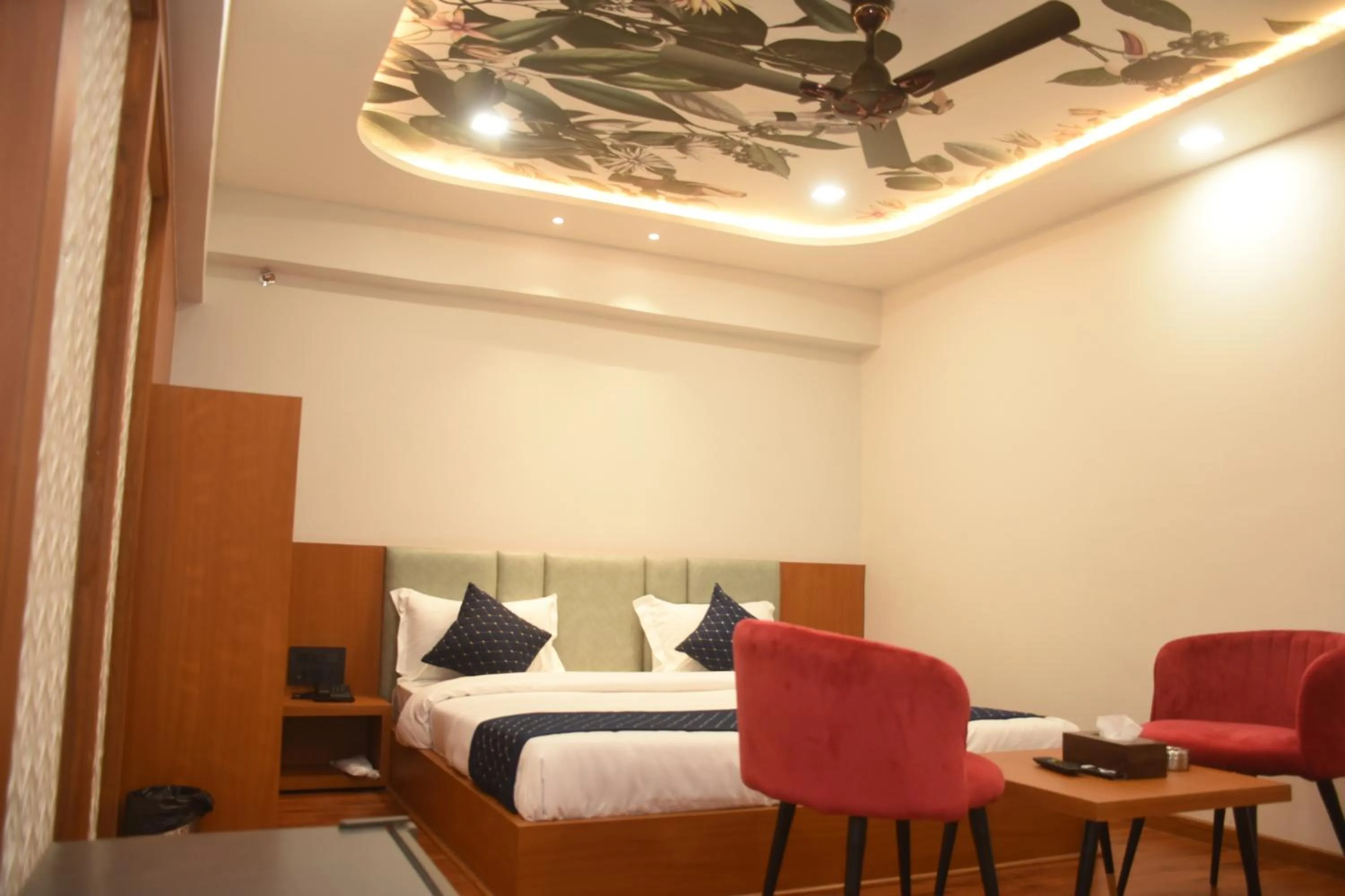 Bed in Hotel Pride Of Chittor