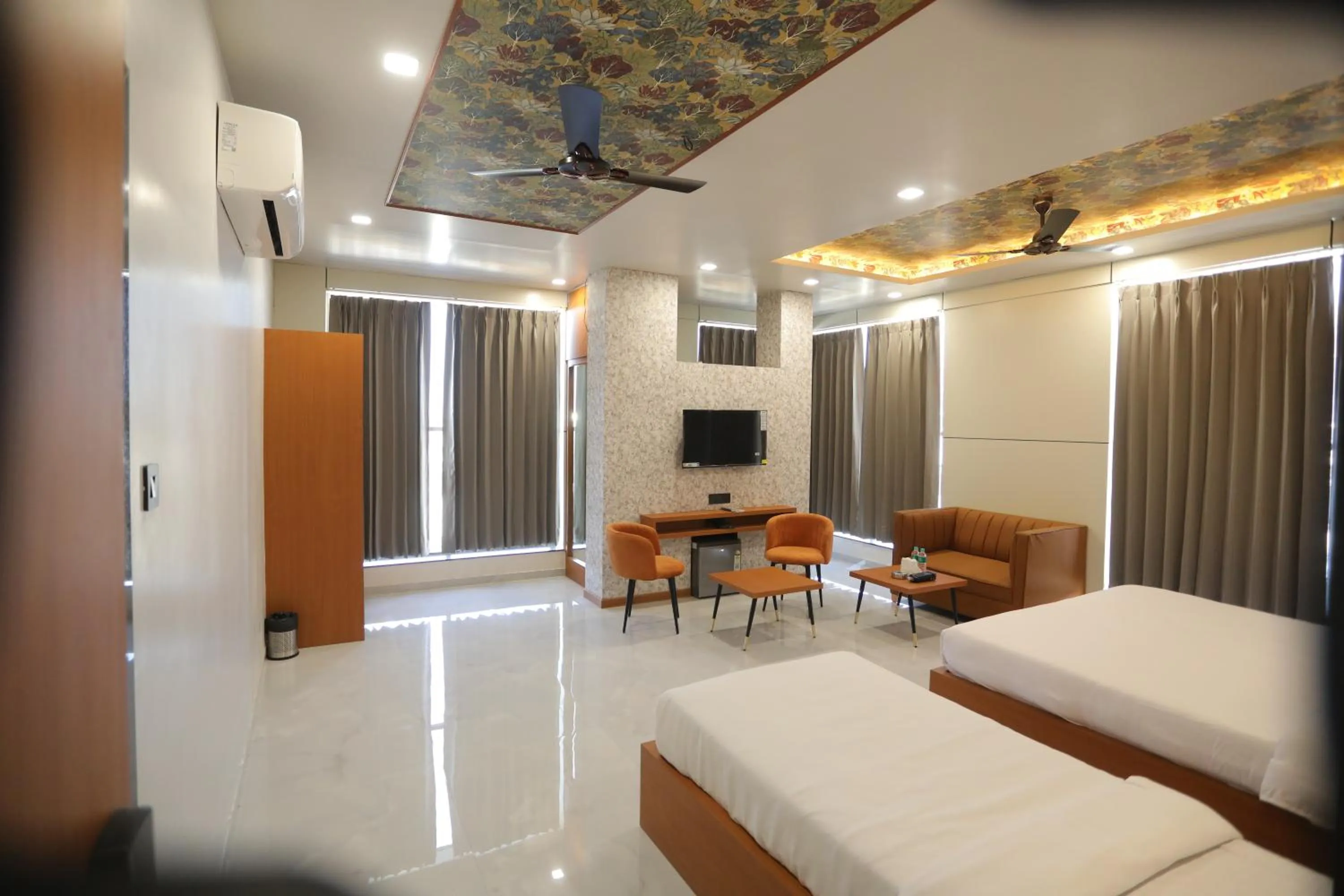 Bed in Hotel Pride Of Chittor