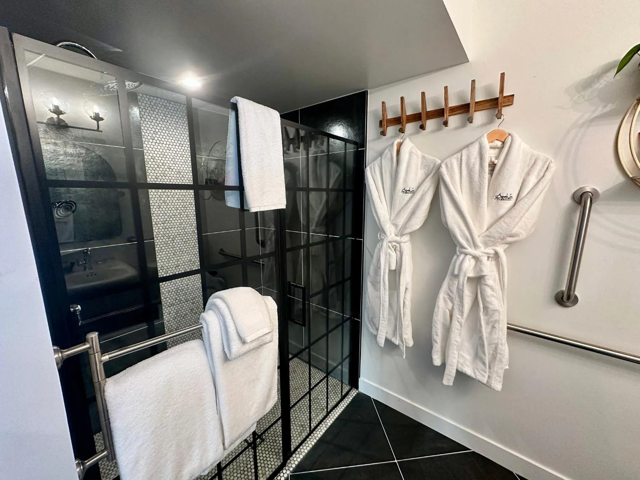 Shower in Bespoke Inn Flagstaff