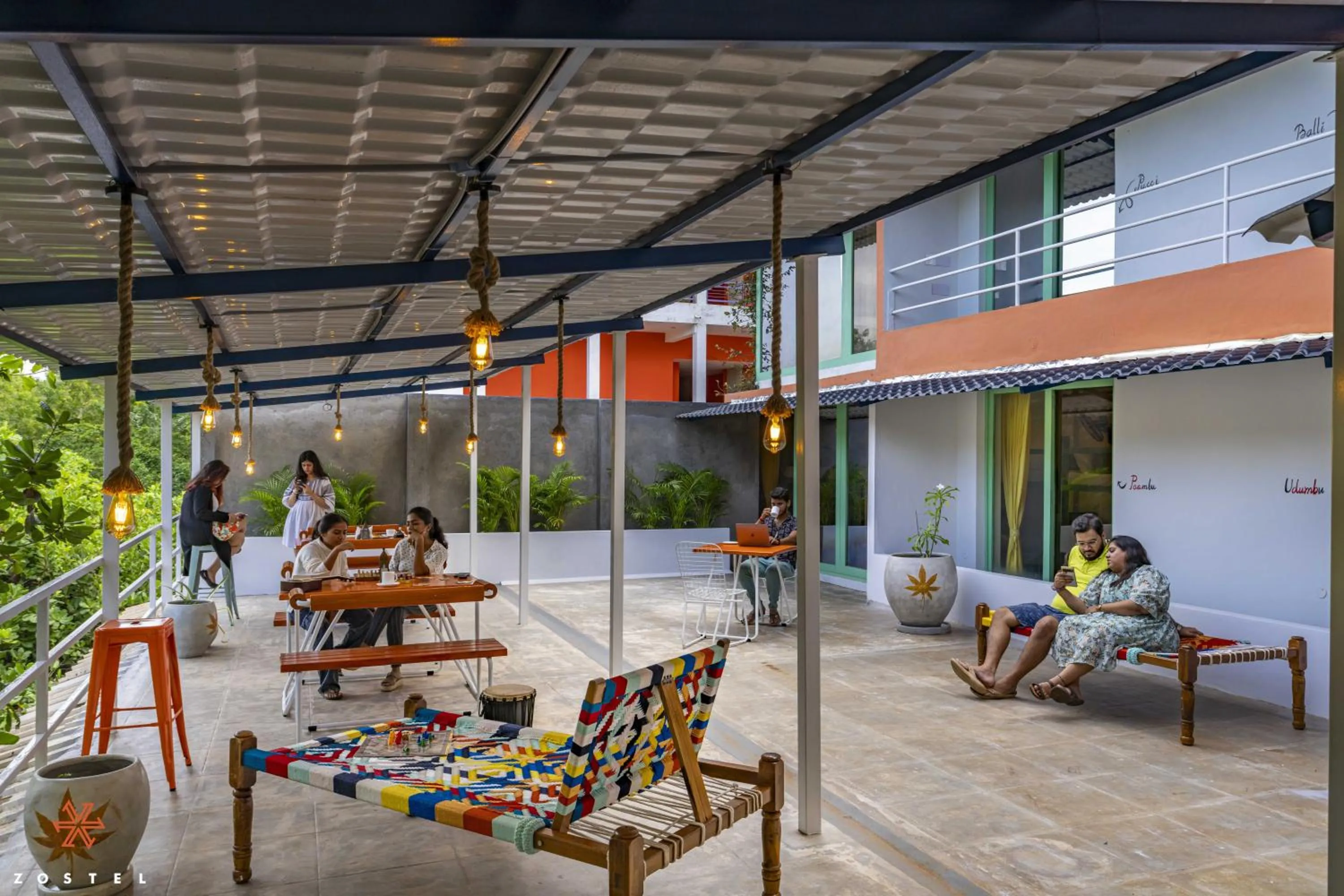 Day in Zostel Pondicherry, Auroville Road