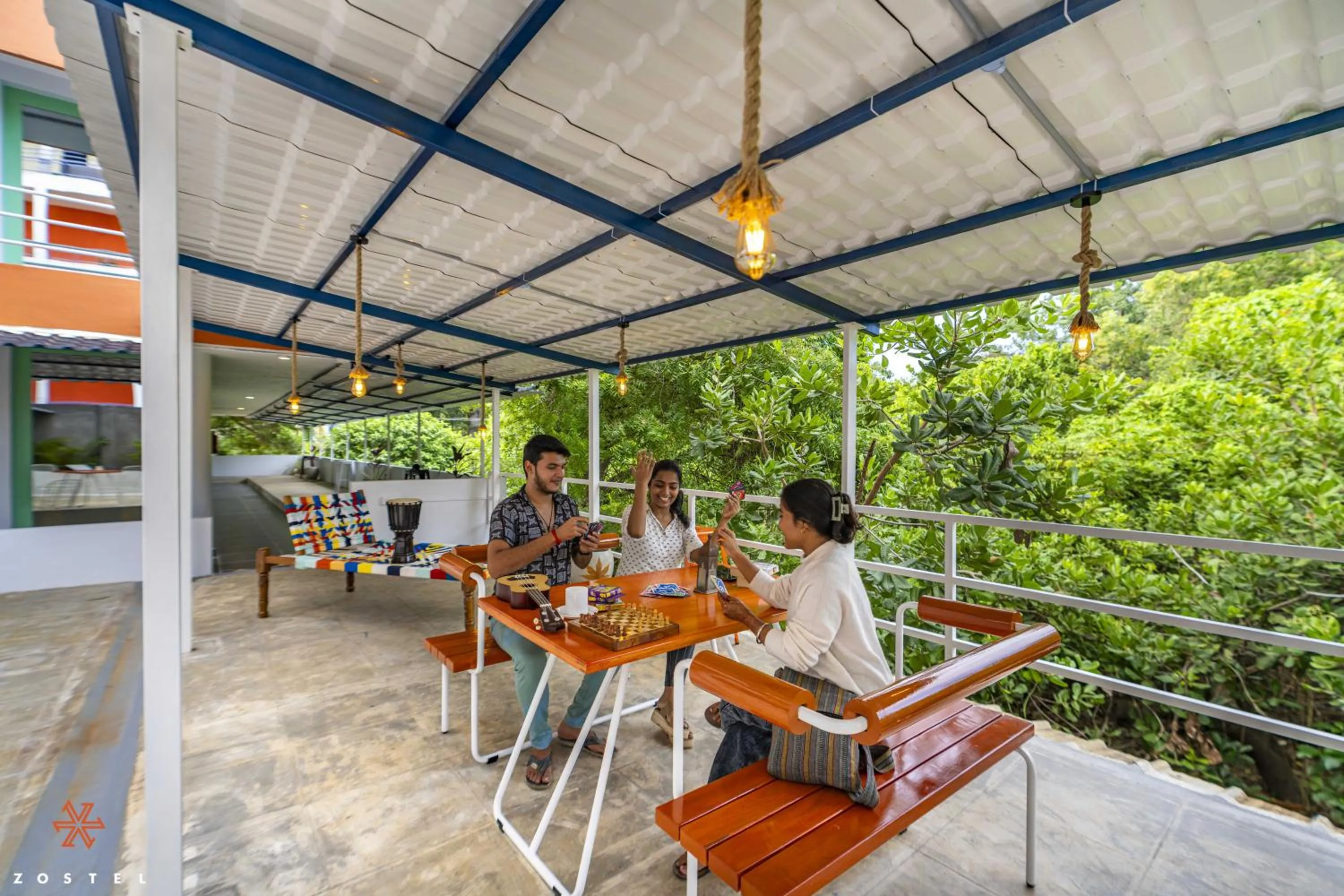 Restaurant/places to eat in Zostel Pondicherry, Auroville Road