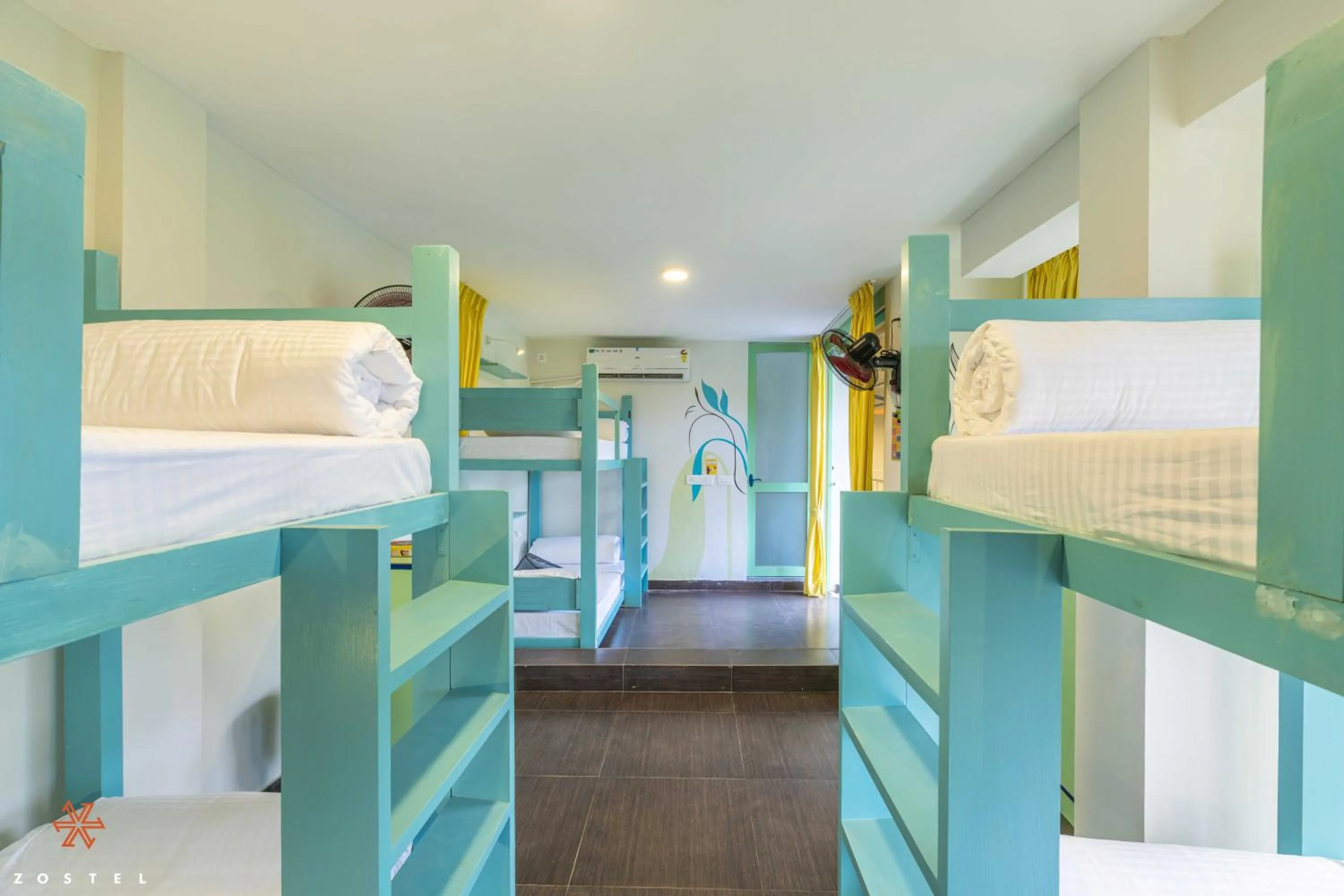 Bed in Zostel Pondicherry, Auroville Road