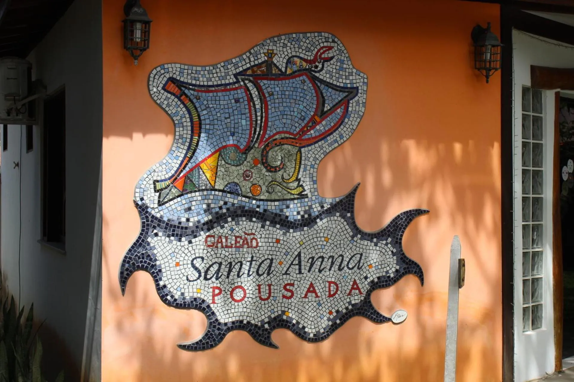 Lobby or reception in Pousada Galeão Santa Anna