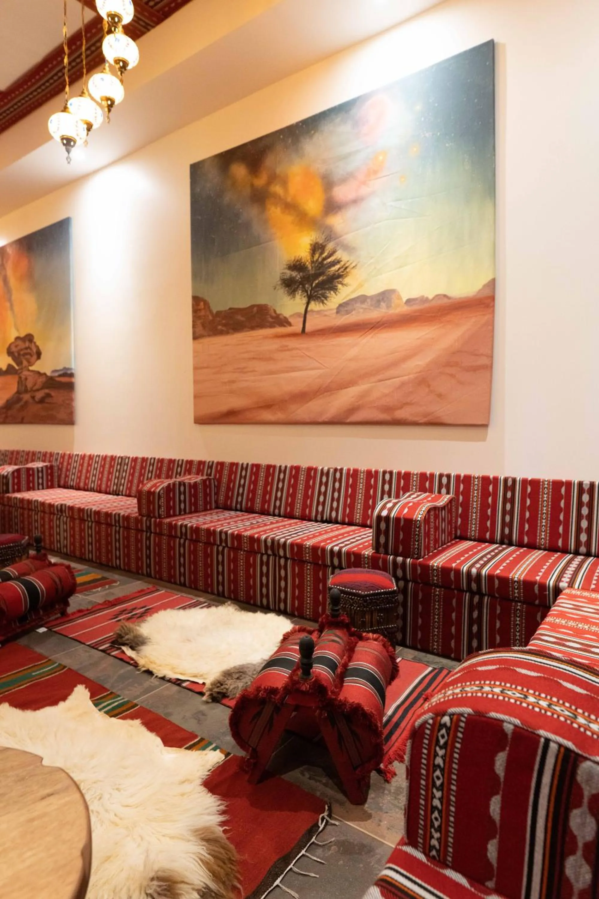 Communal lounge/ TV room in Valley Resort