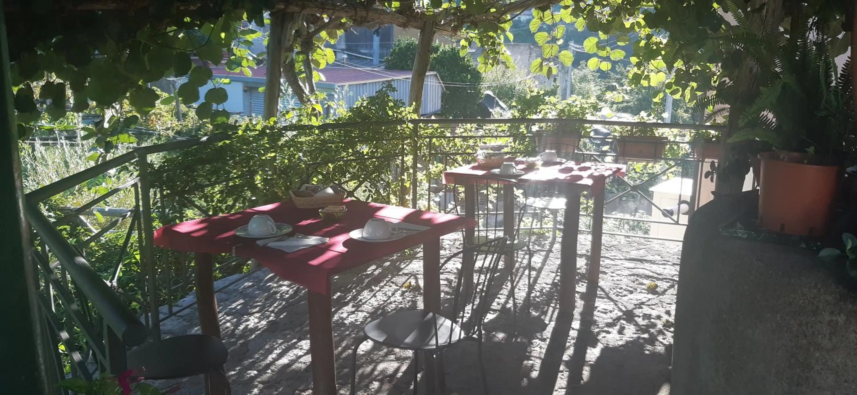 Patio in Agriturismo Mare e Monti