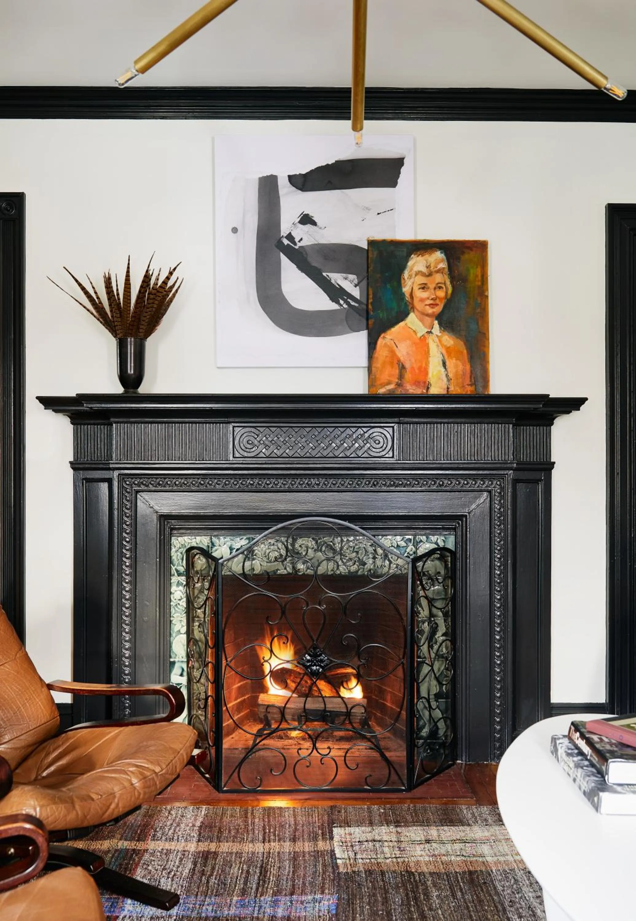 Seating area in Blind Tiger Portland - Danforth Street Guest House