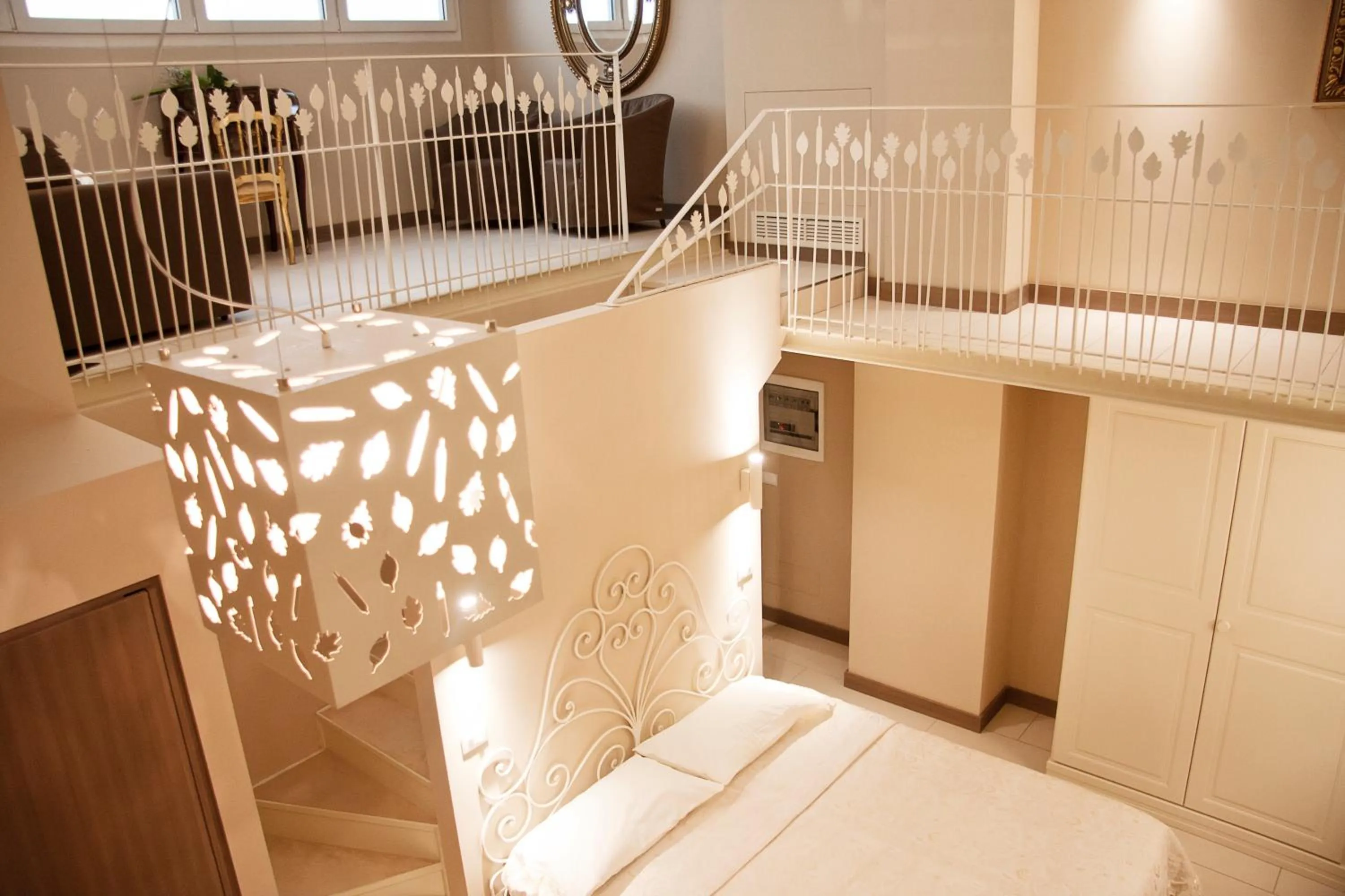 Bedroom, Bed in La Castellana Loft Hotel