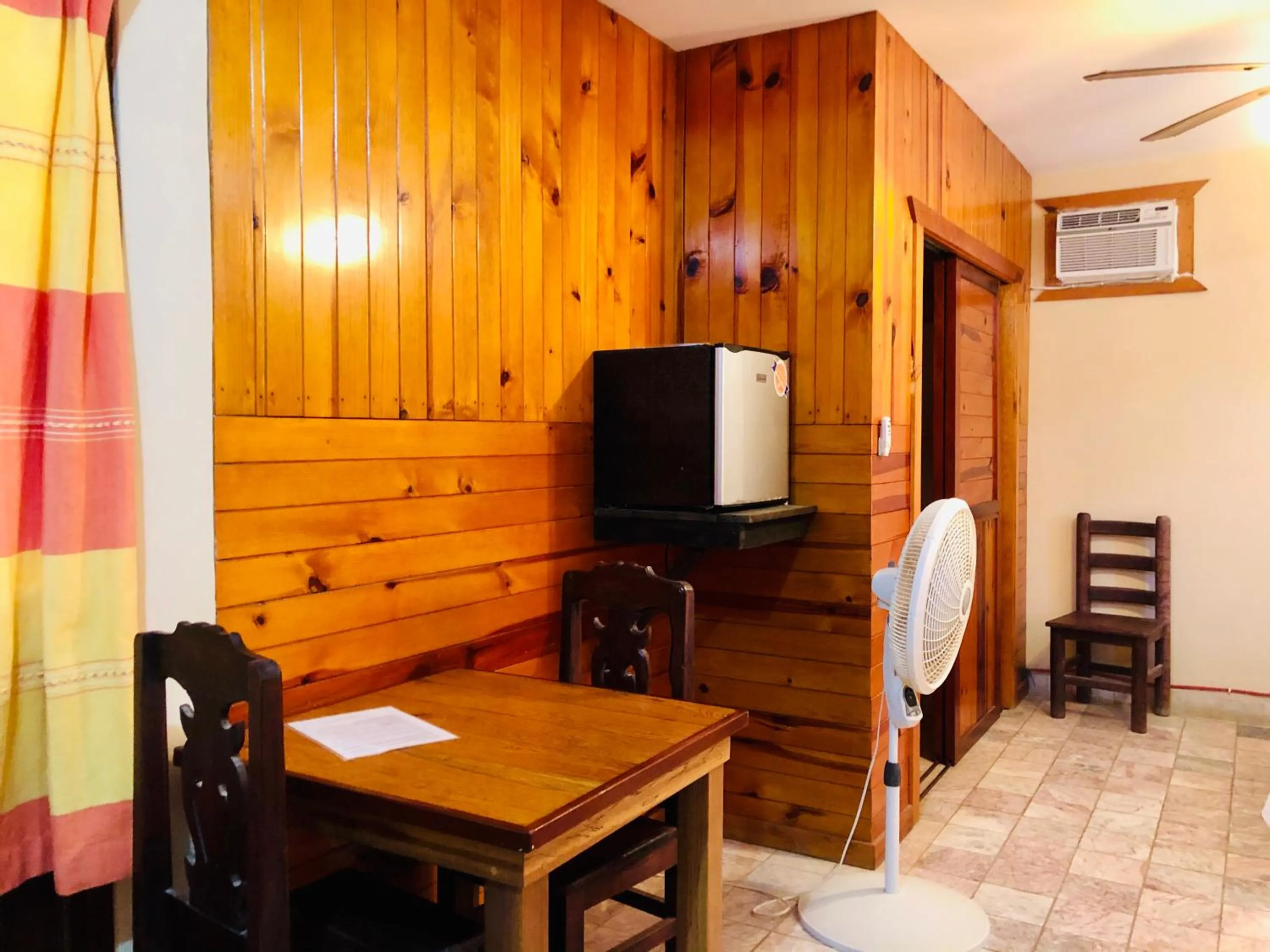 fireplace in Hotel Paraíso del Pescador by Rotamundos