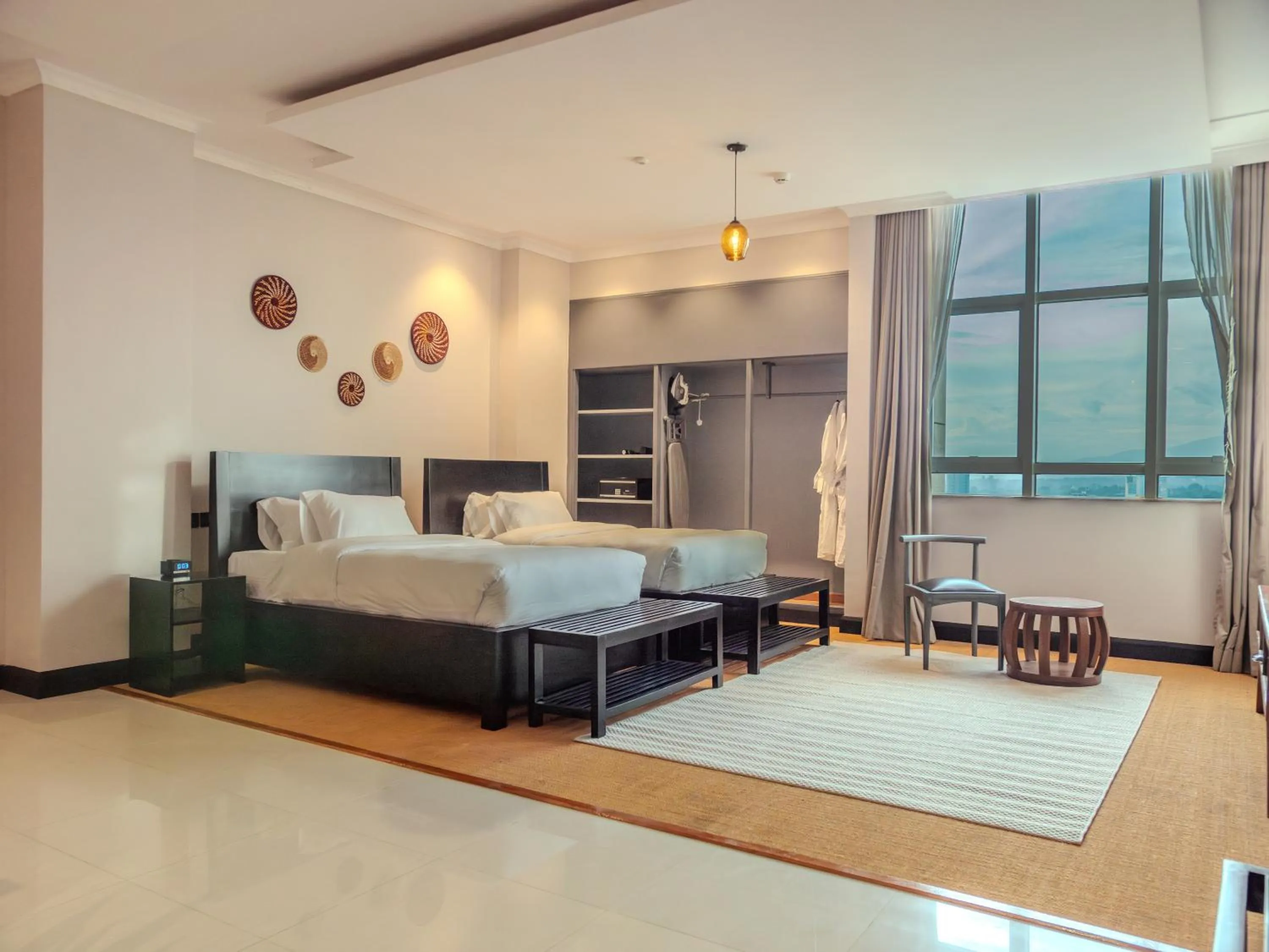 Bed in Sanna Boutique Hotel