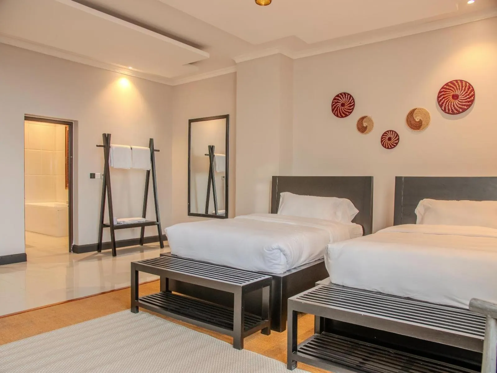 Bed in Sanna Boutique Hotel