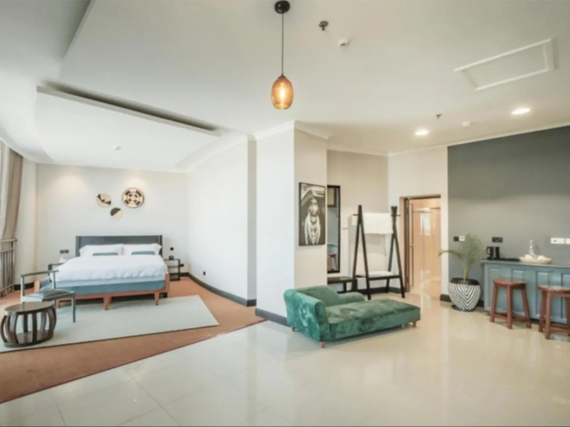 Bed in Sanna Boutique Hotel