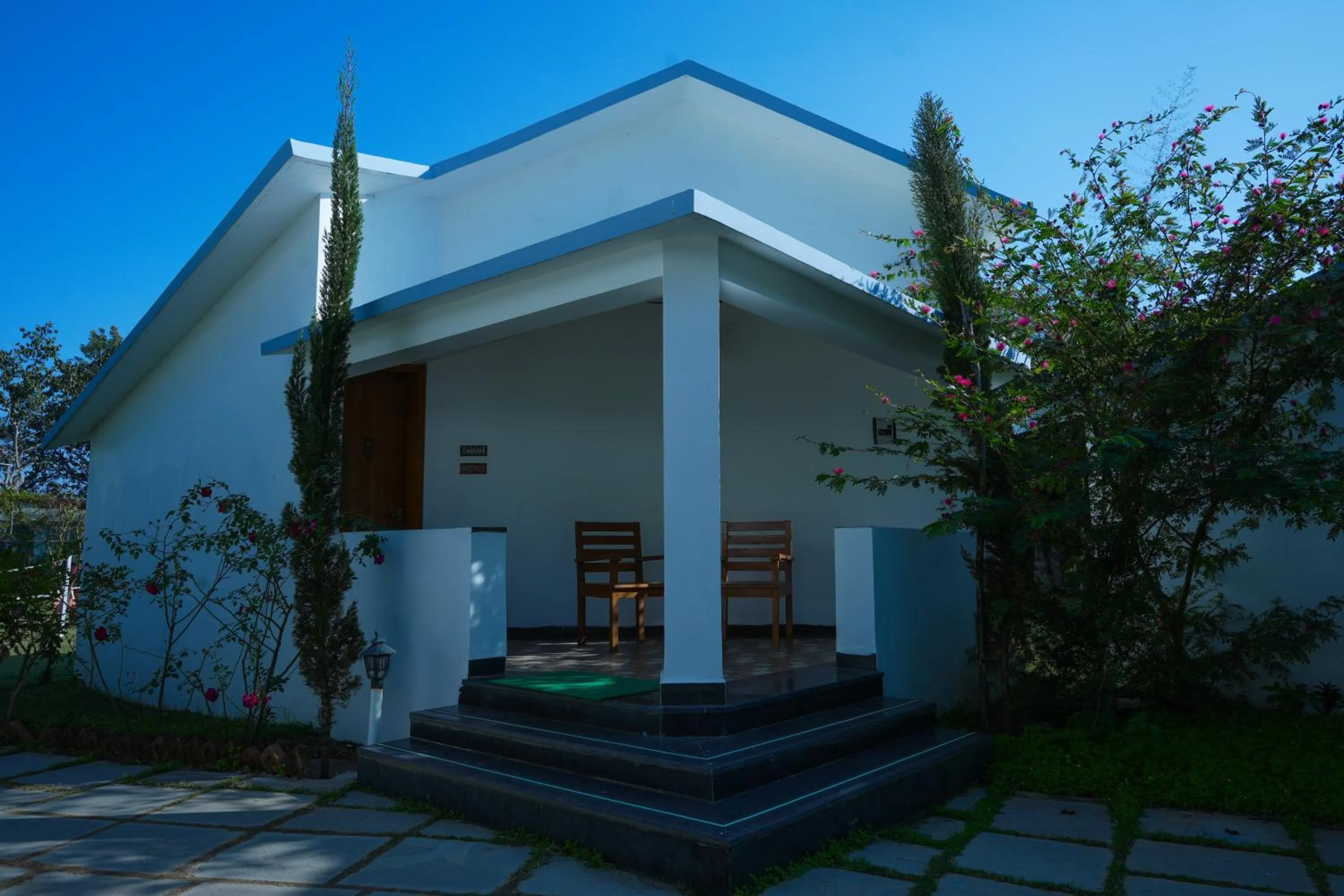 Facade/entrance in Olive