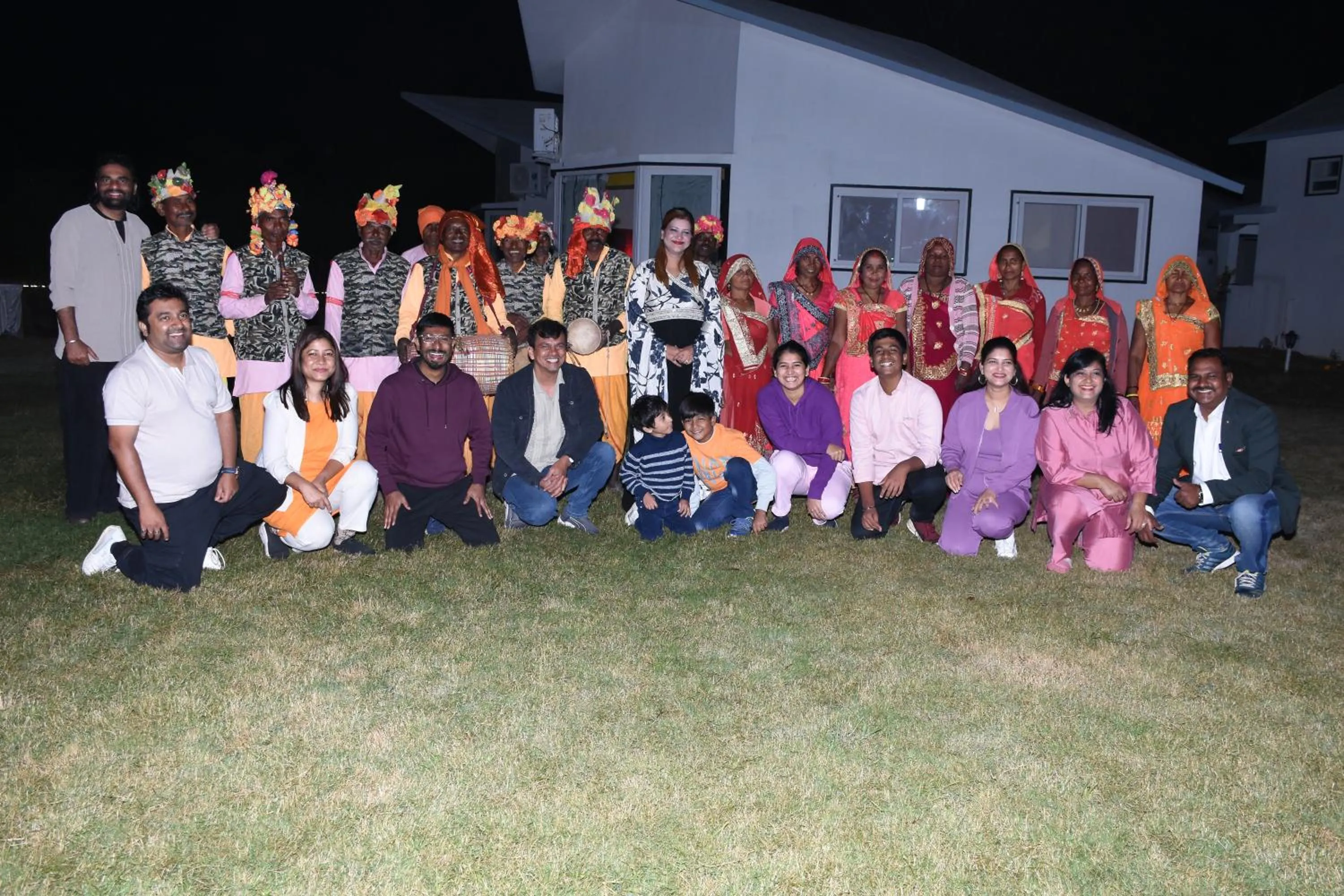 Evening entertainment in Olive