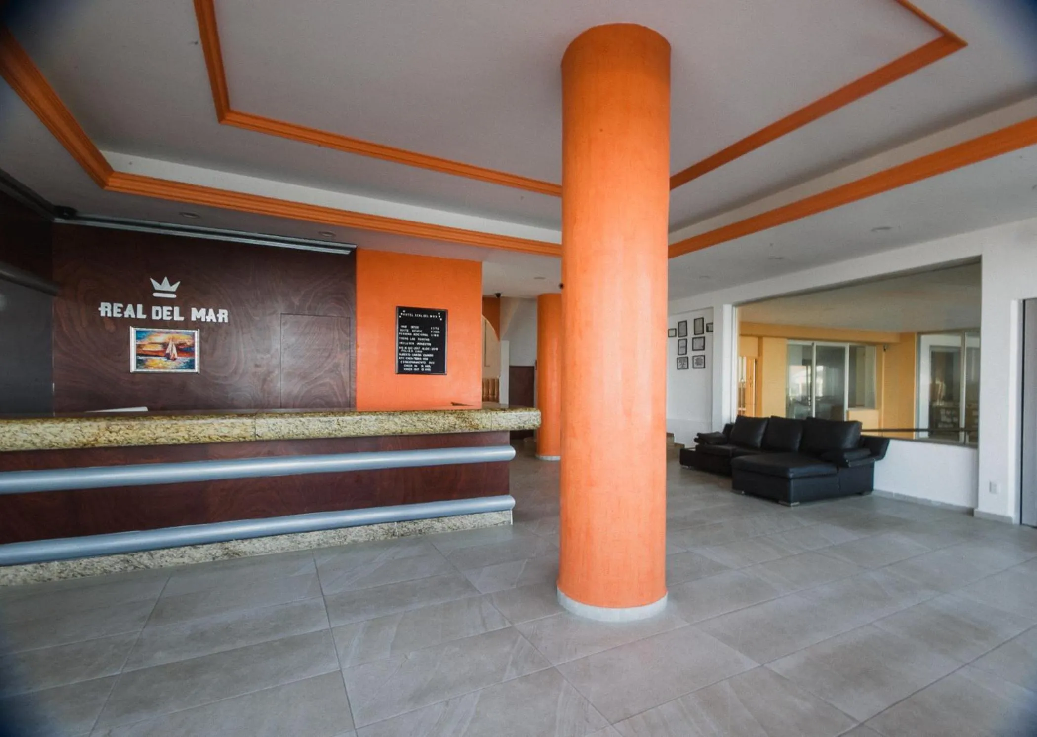 Lobby or reception in Hotel Real del Mar