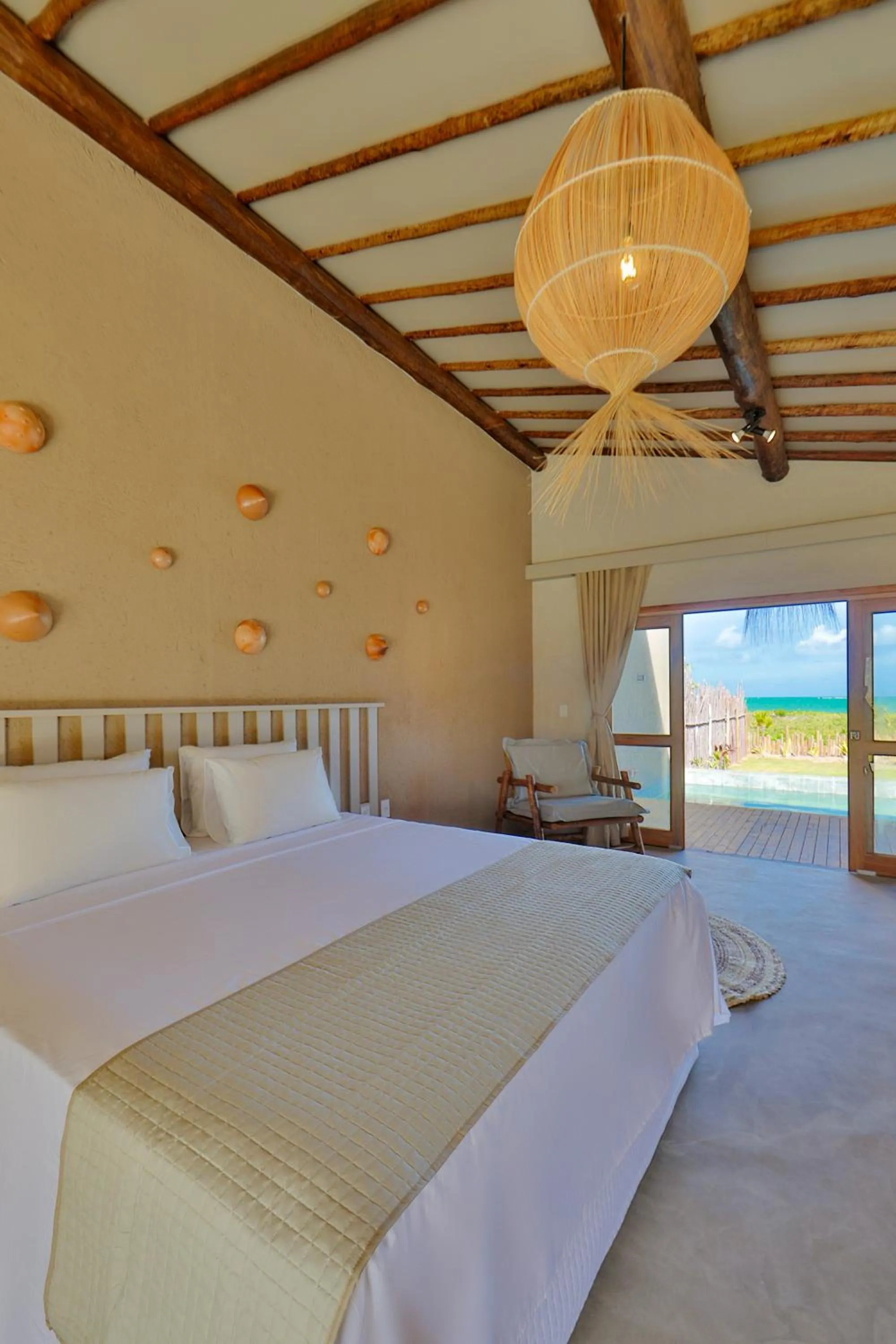 Bed in MONAN BOUTIQUE HOTEL