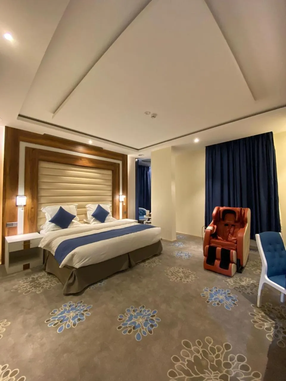 Bed in فندق الفاو بلازا