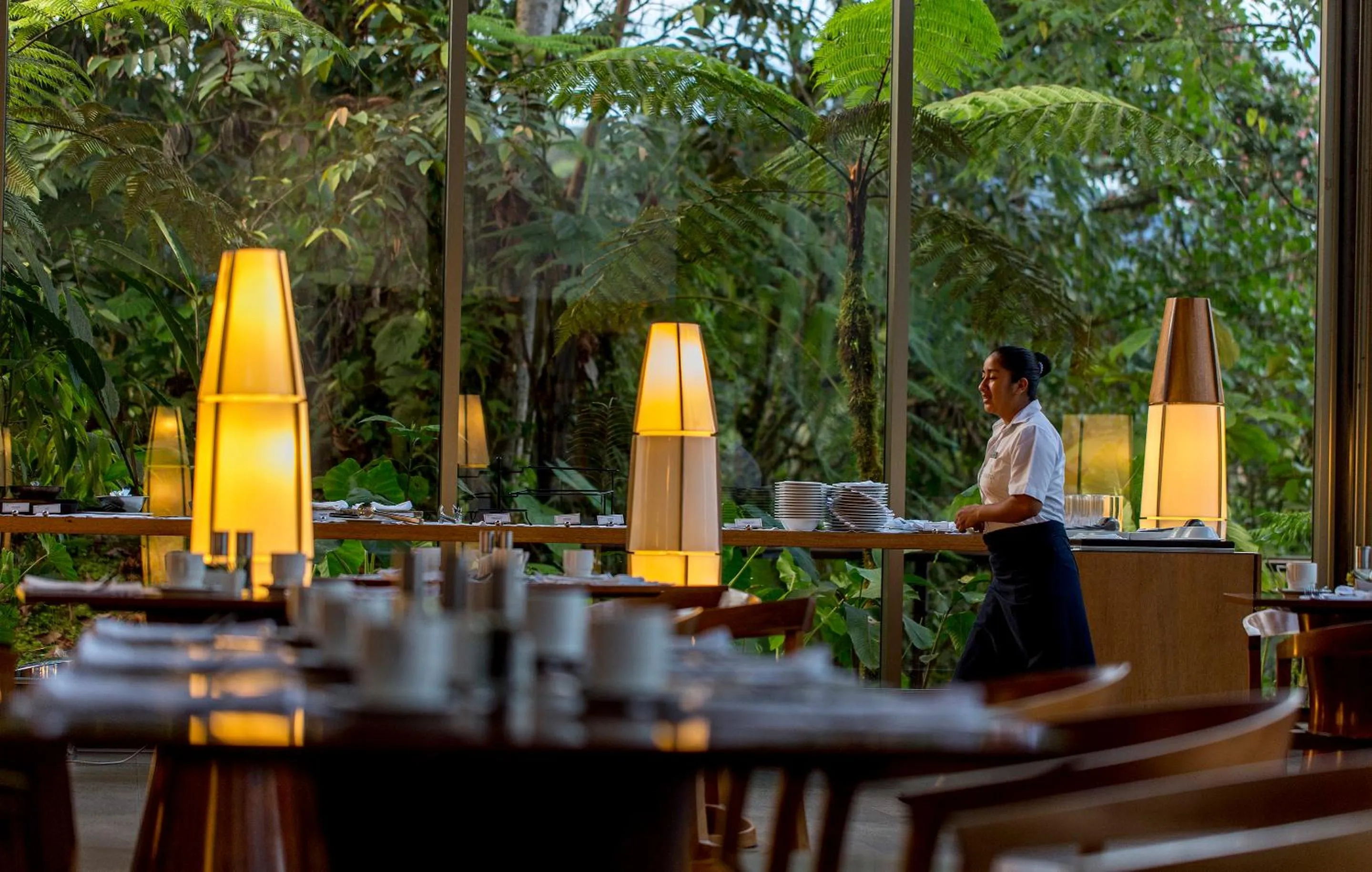 Restaurant/places to eat in Mashpi Lodge