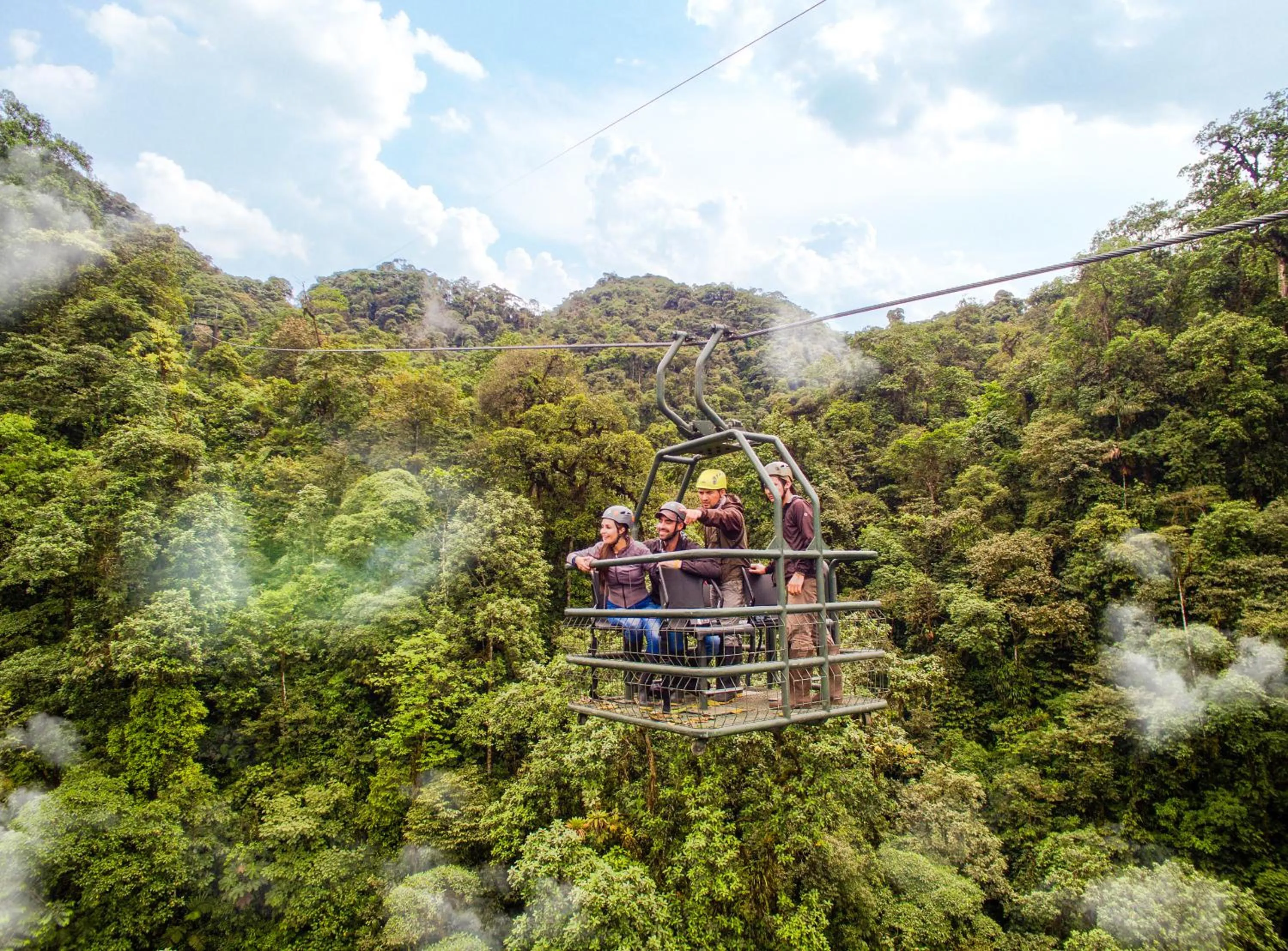 Mountain view in Mashpi Lodge