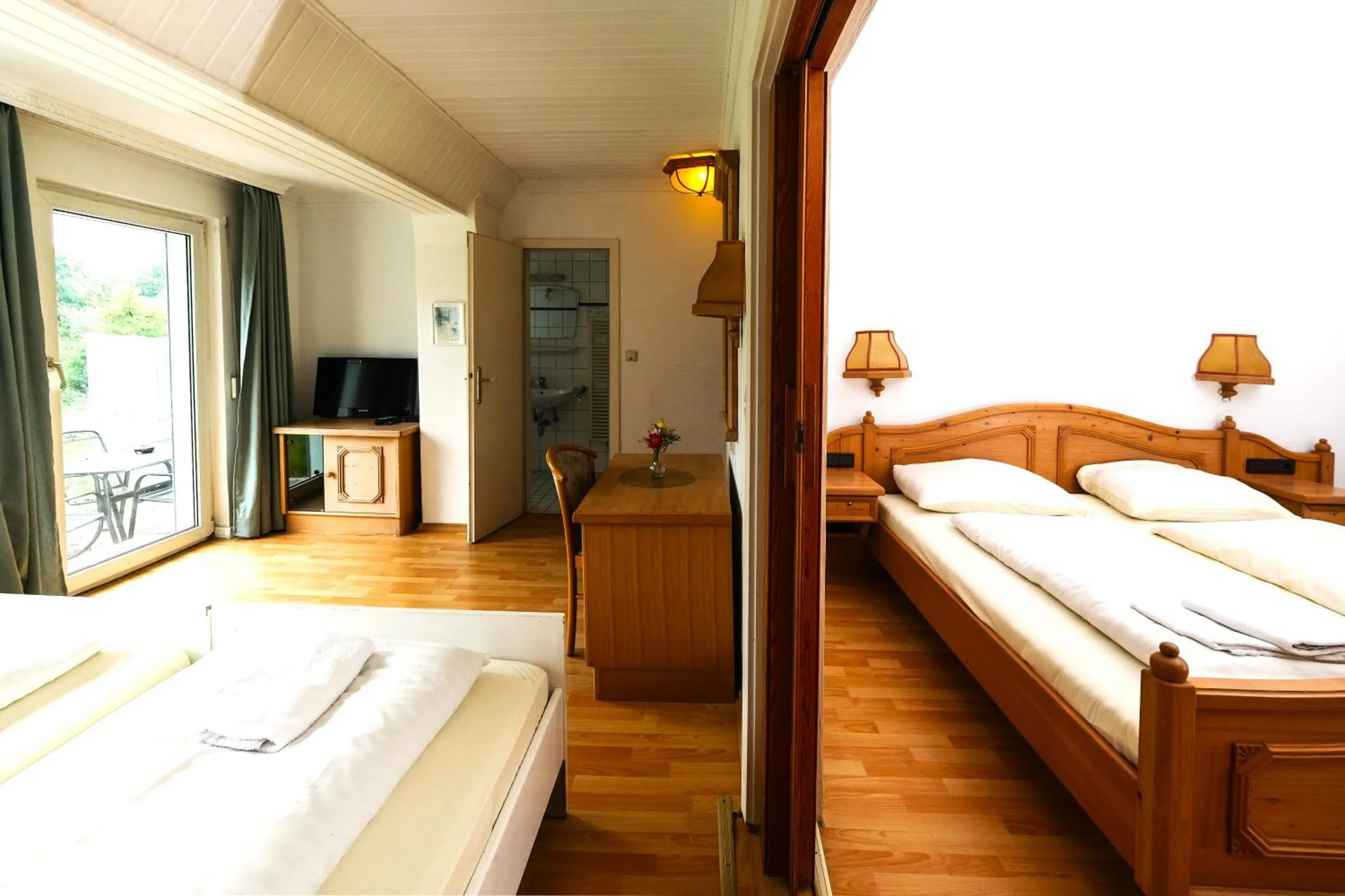 Bed in Haus am Walde