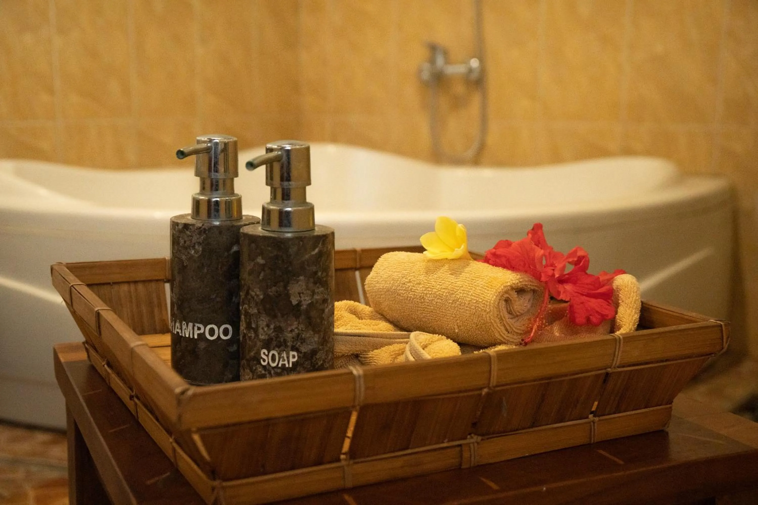 Hot Tub in Alam Terrace Cottages