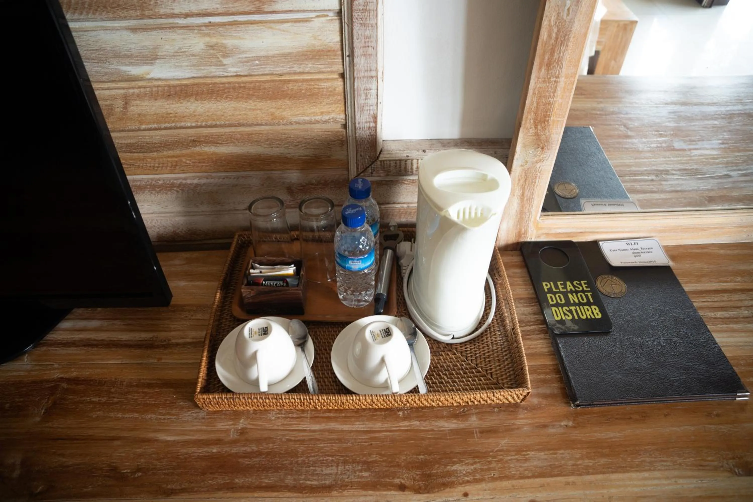 Coffee/tea facilities in Alam Terrace Cottages