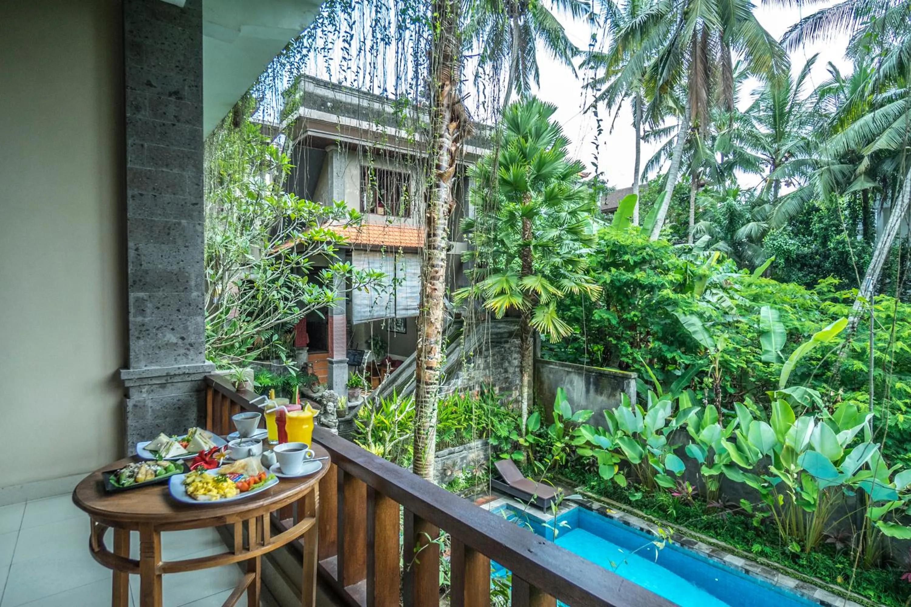 Garden in Alam Terrace Cottages