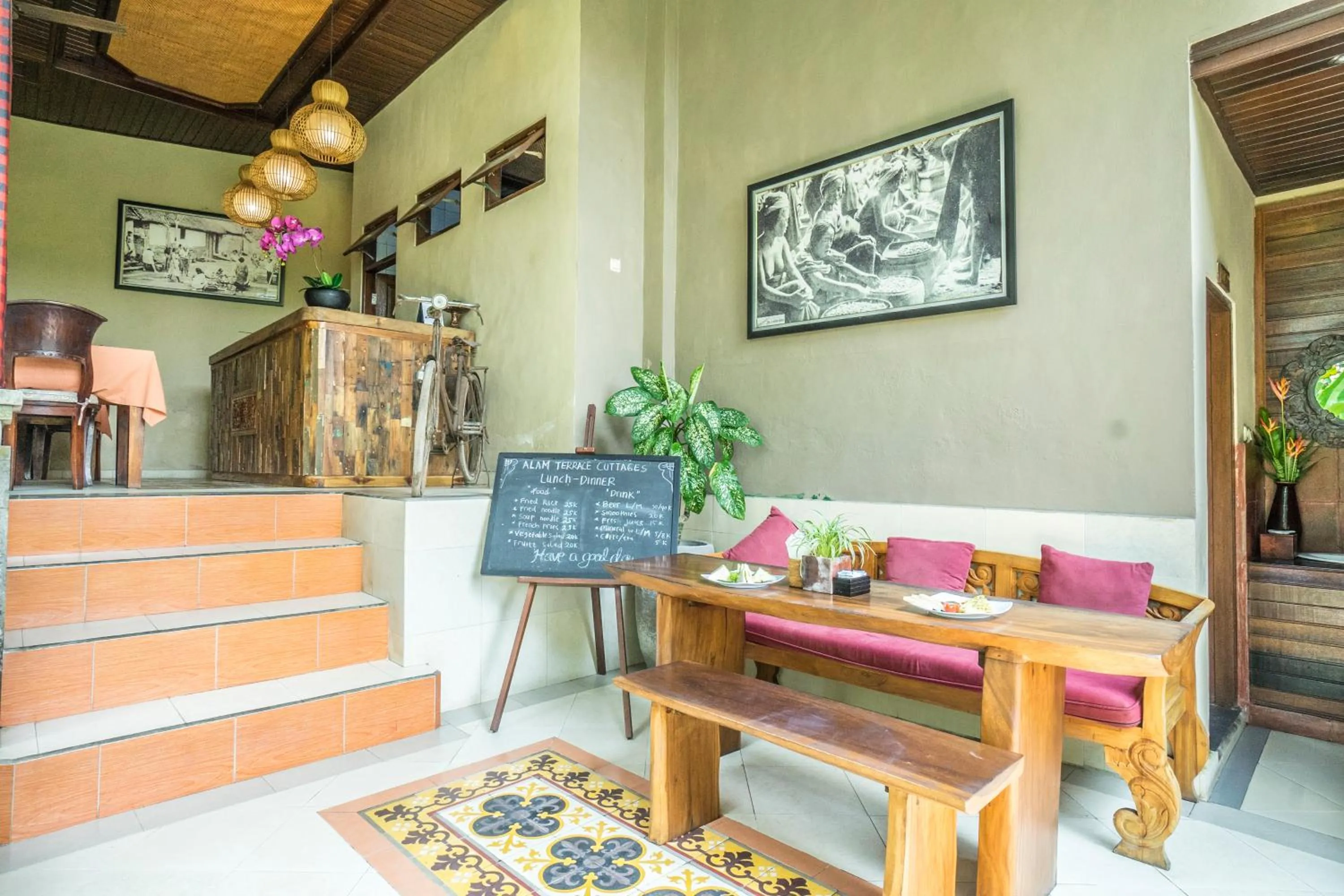 Garden in Alam Terrace Cottages