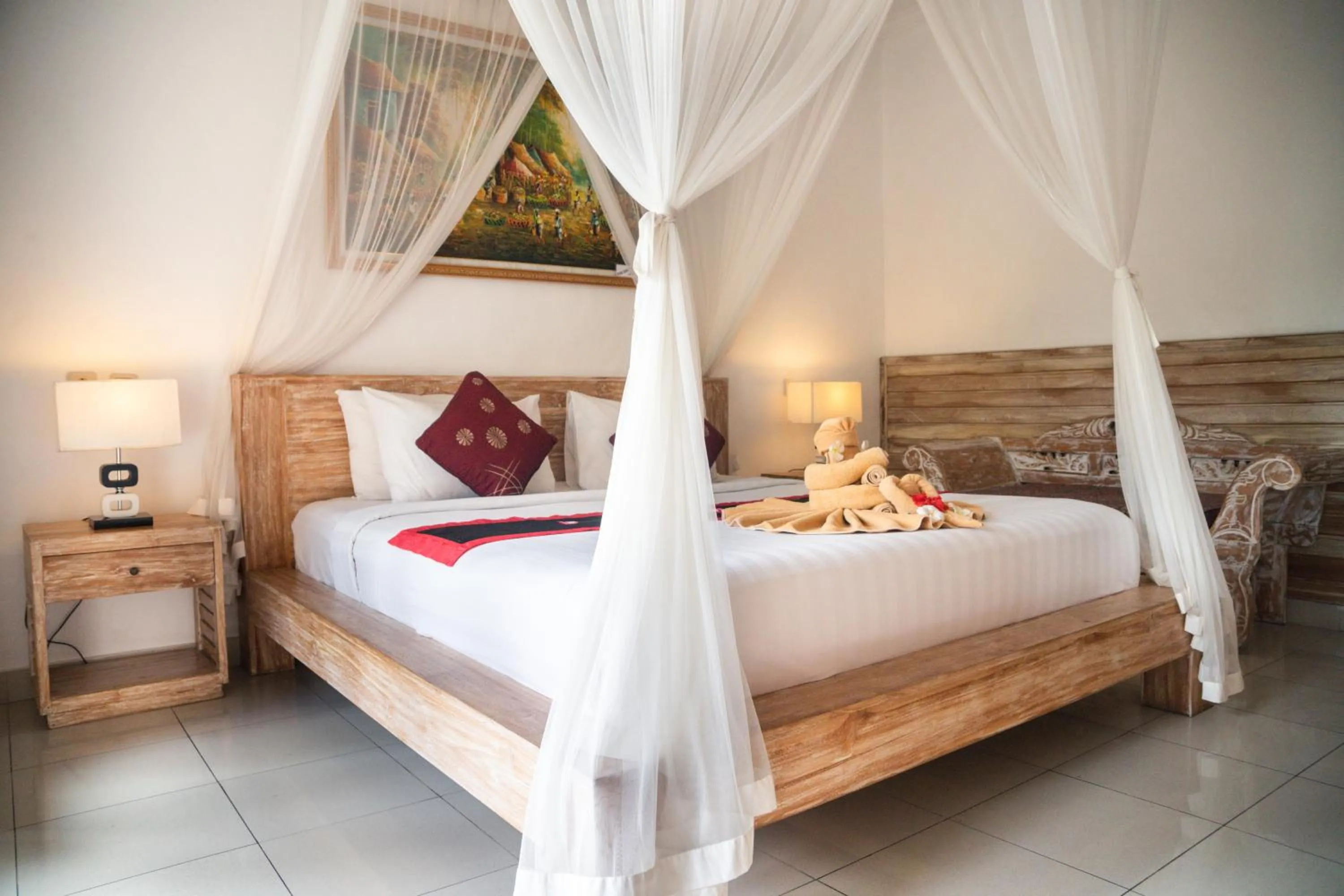 Bed in Alam Terrace Cottages