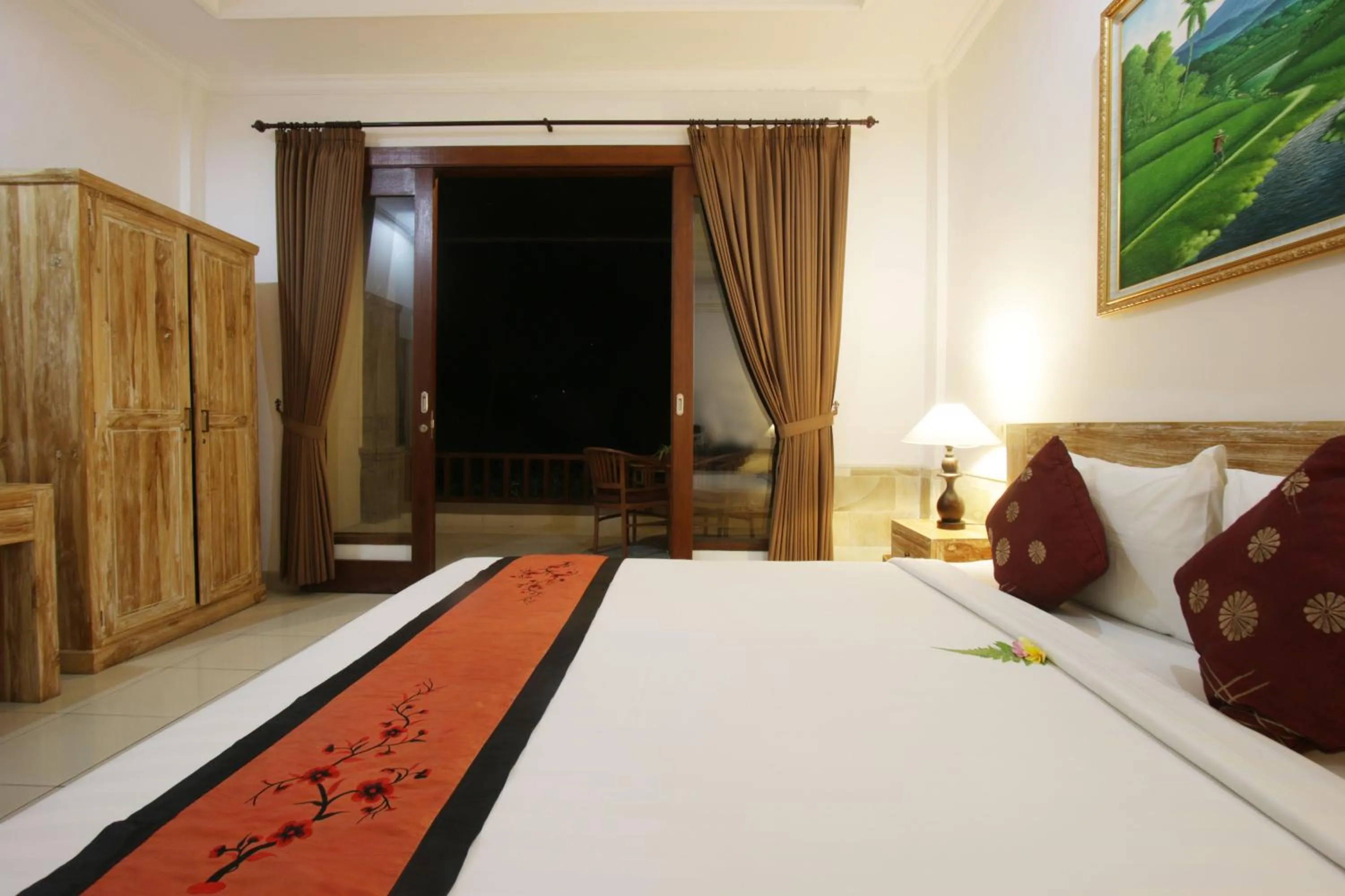 Night, Bed in Alam Terrace Cottages