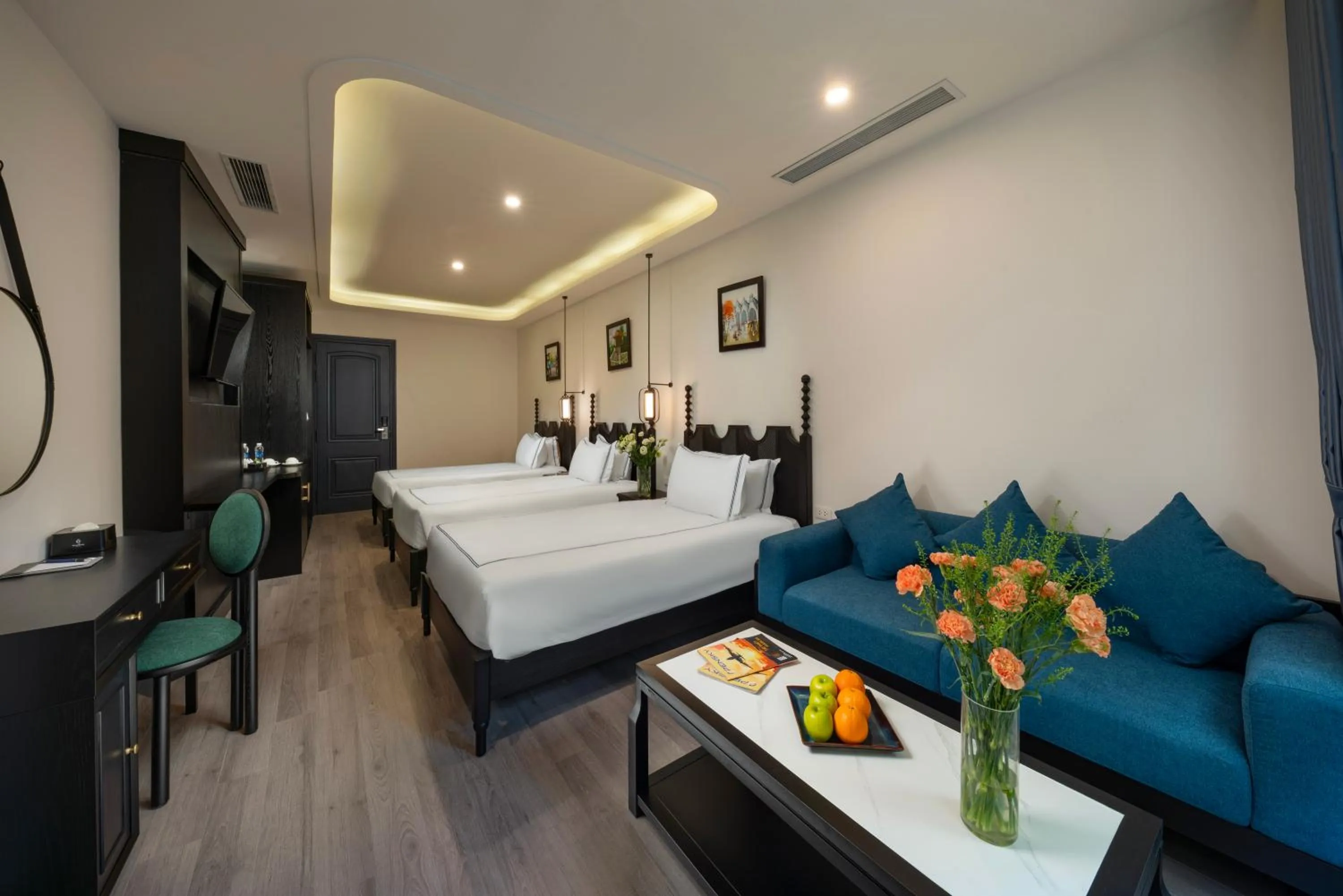 Bed in SQ Hang Gai Hotel & Spa