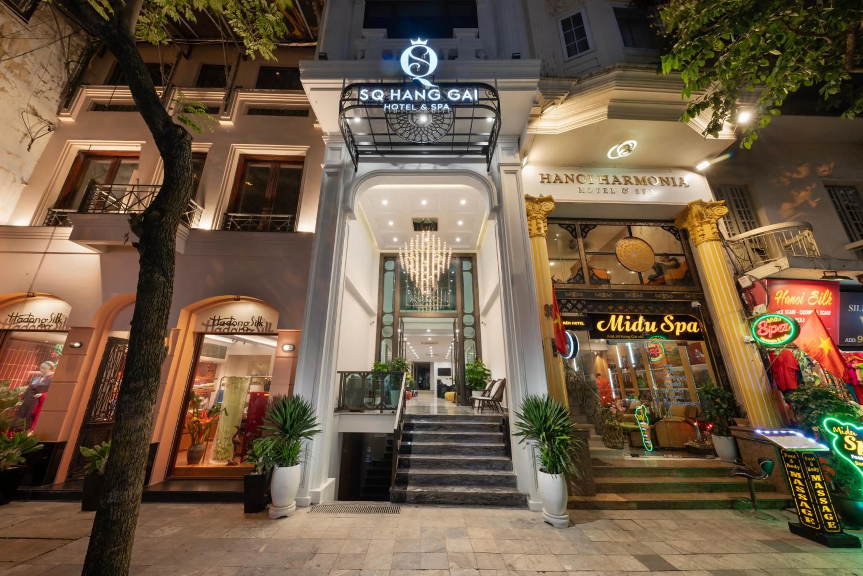 Property building in SQ Hang Gai Hotel & Spa