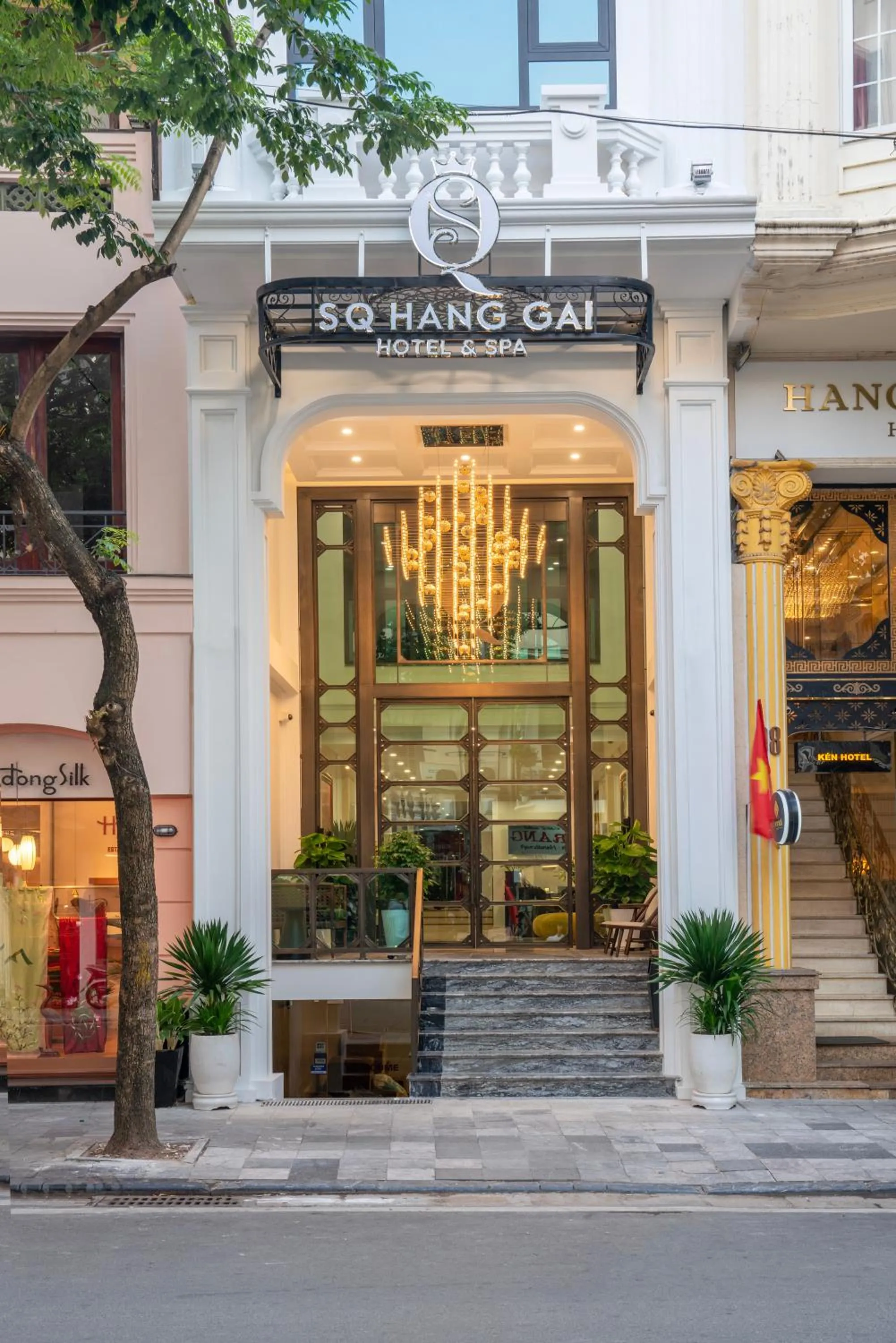 Property building in SQ Hang Gai Hotel & Spa