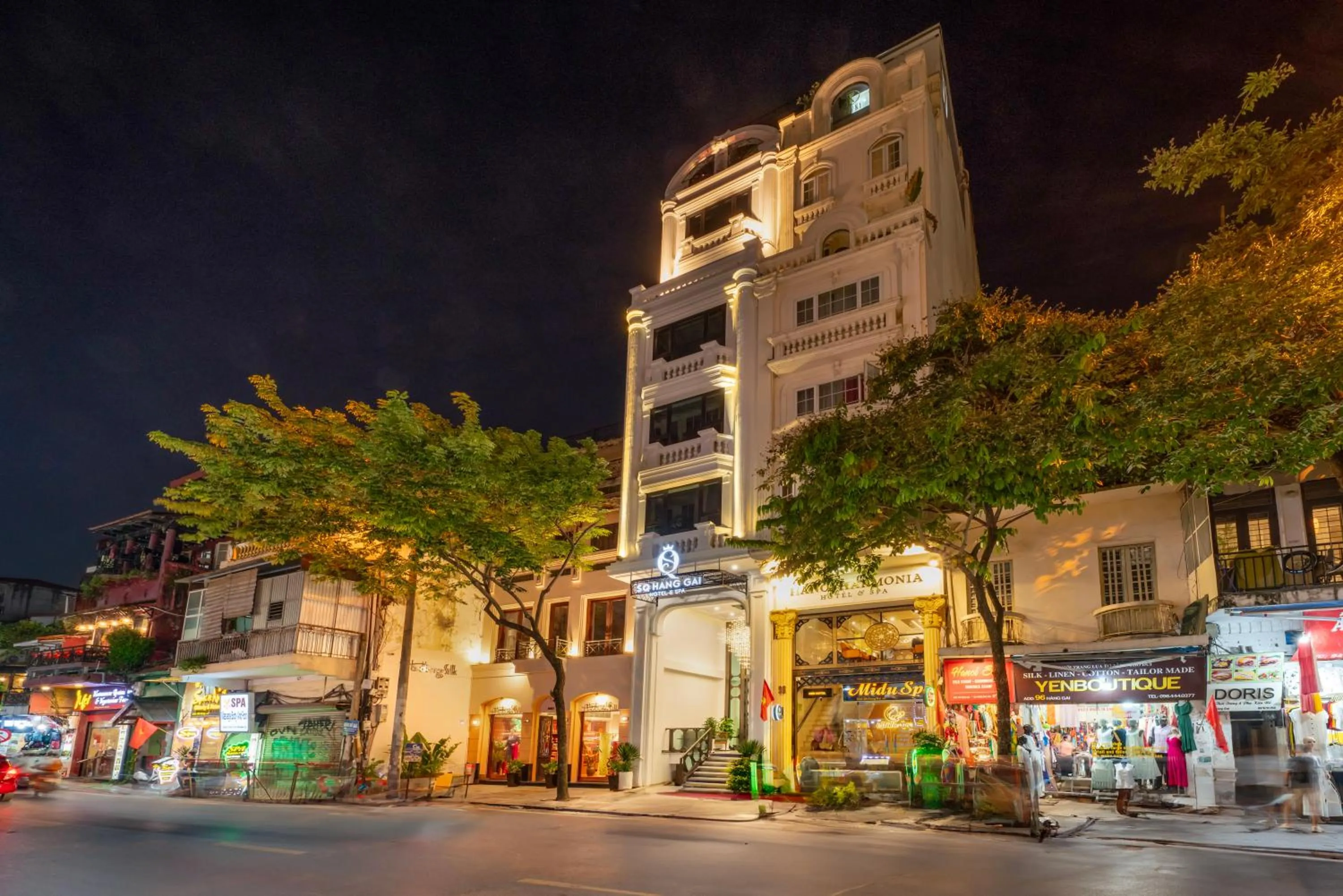 Property building in SQ Hang Gai Hotel & Spa