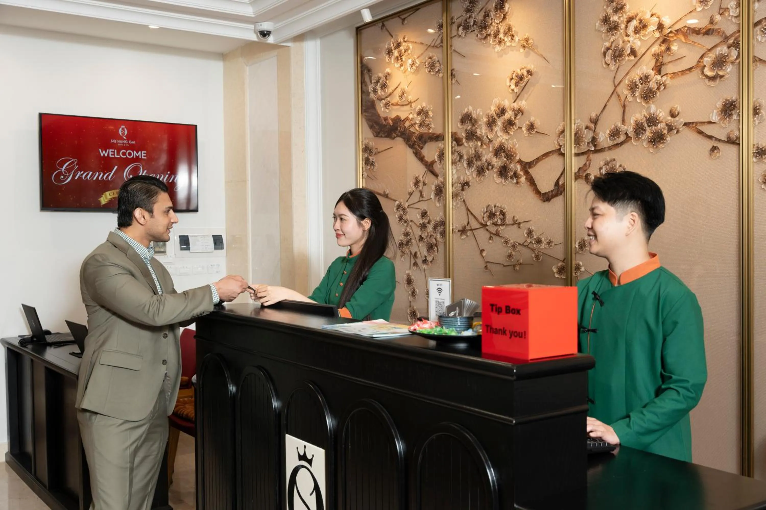 Staff in SQ Hang Gai Hotel & Spa