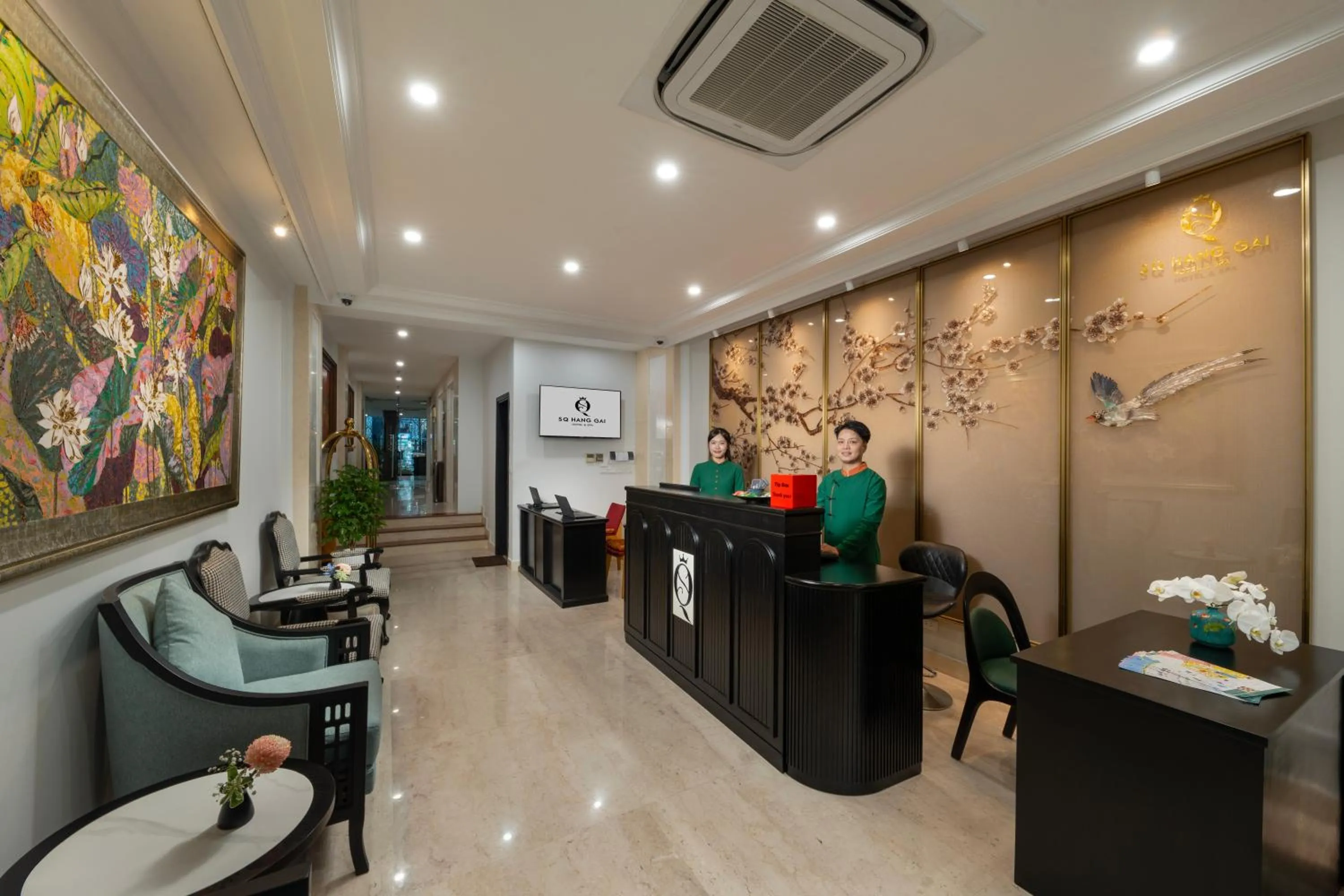 Staff in SQ Hang Gai Hotel & Spa